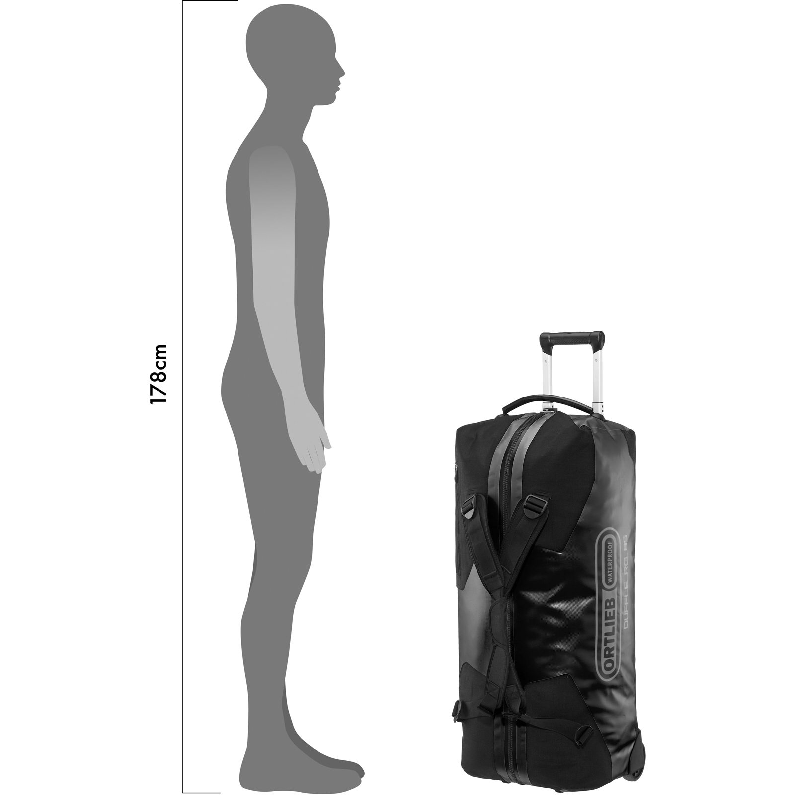 ORTLIEB Duffle RG 85L - Expeditions-Tasche schwarz - Bild 3