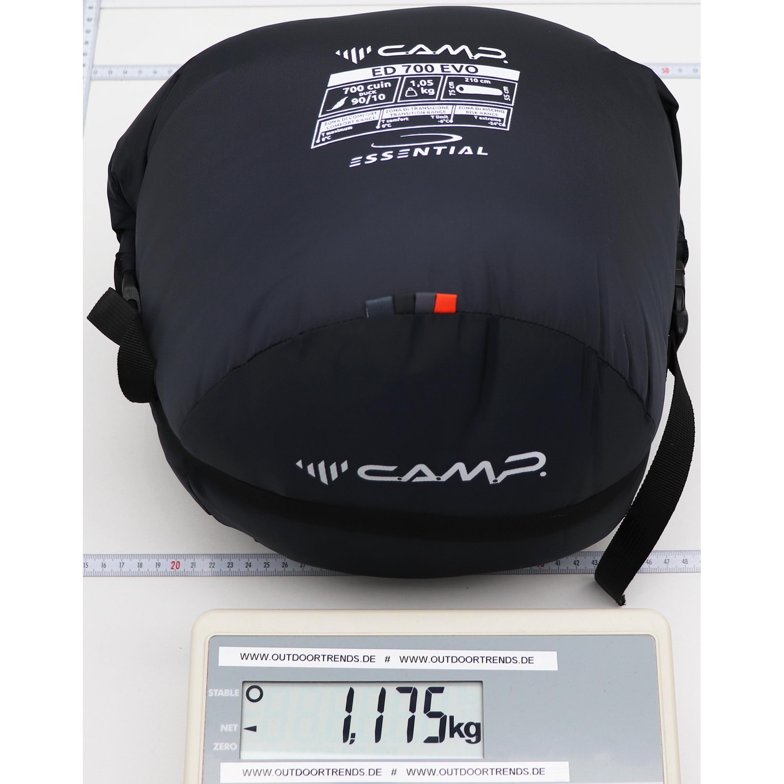 C.A.M.P. ED 700 Evo - Daunen-Schlafsack - Bild 8