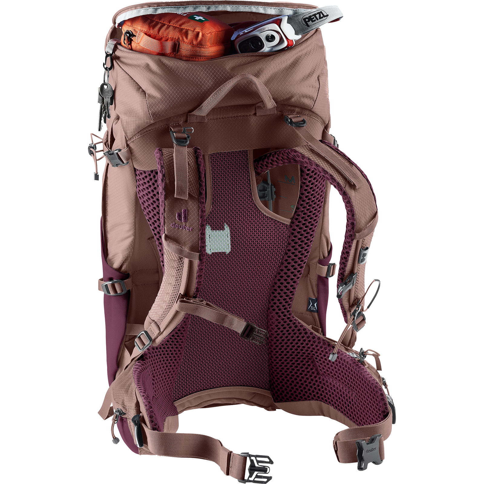 deuter Futura Pro 30 SL - Wanderrucksack cassis-ashrose - Bild 33