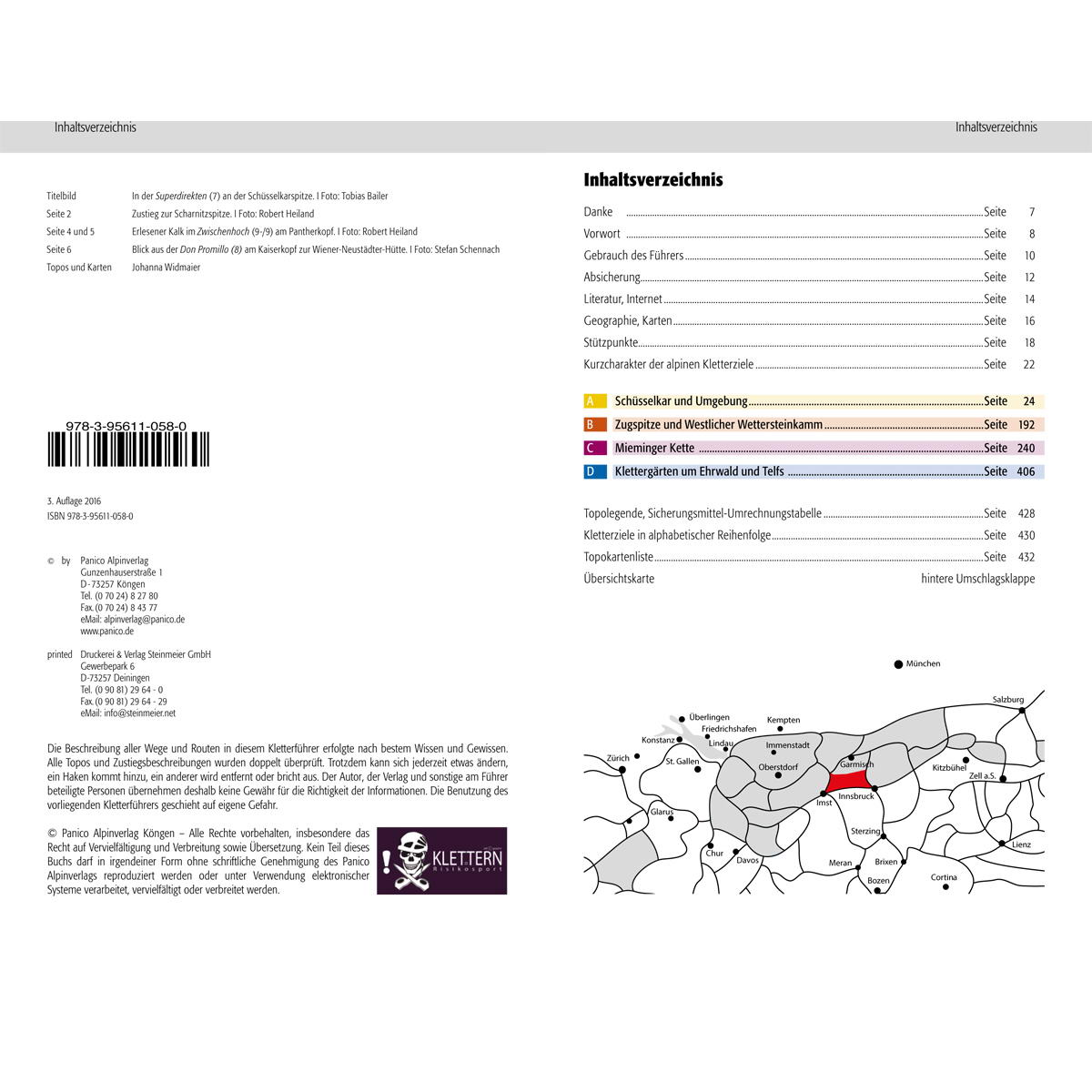 Panico Verlag Wetterstein Süd - Kletterführer - Bild 2