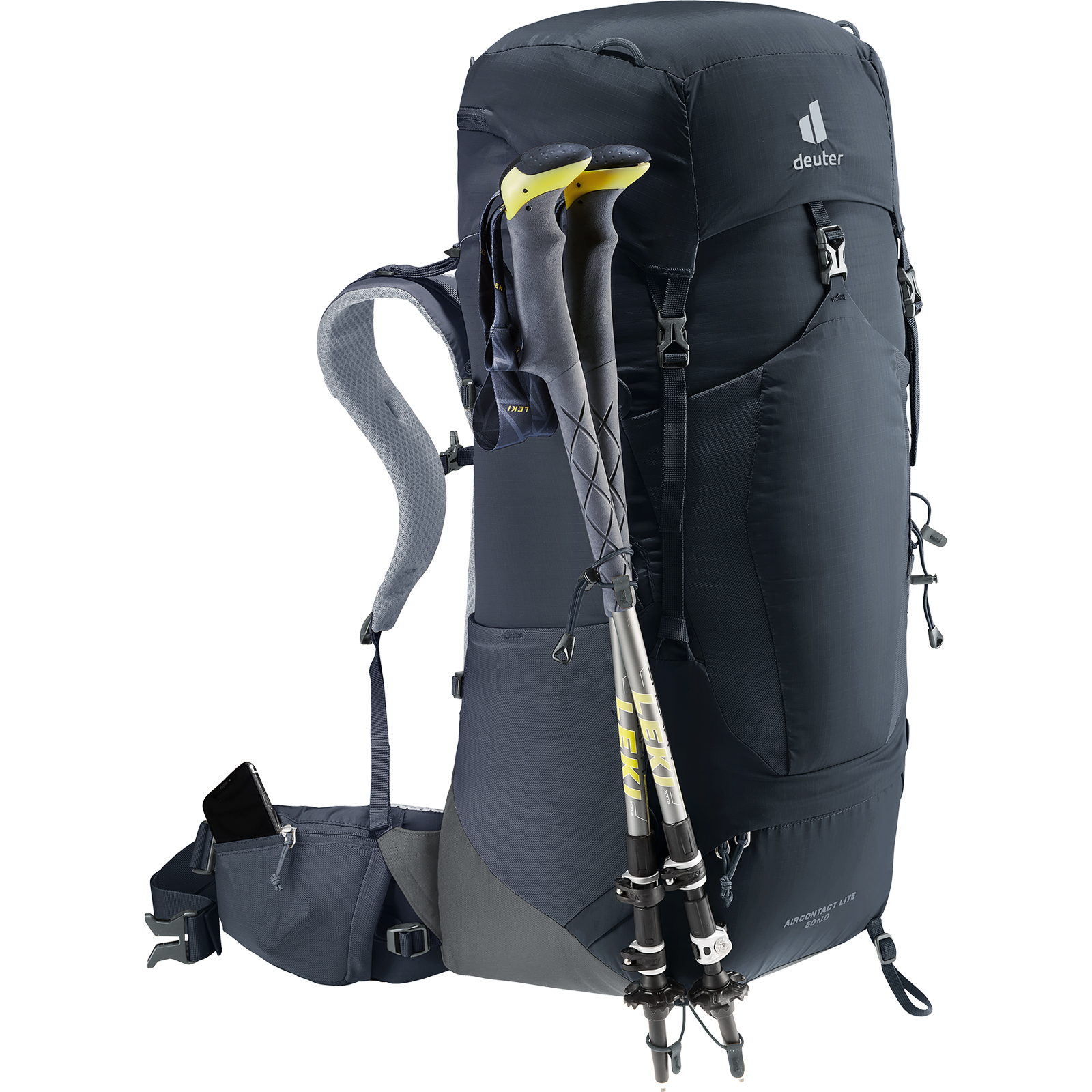 deuter Aircontact Lite 50+10 - Trekkingrucksack black-graphite - Bild 15