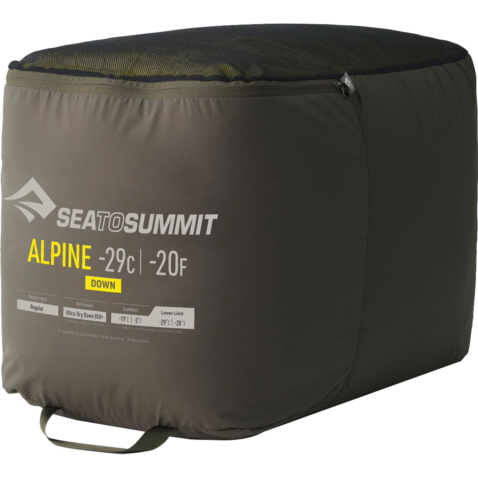 Sea to Summit Alpine -29C/-20F - Daunen-Schlafsack blazing yellow - Bild 8