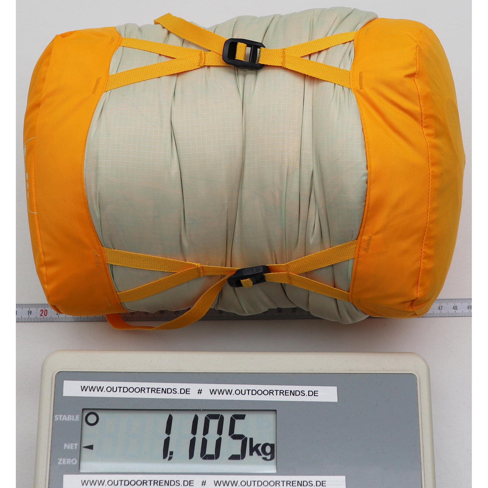 deuter Astro Pro 400 EL -6C/21F - Daunenschlafsack magma-titanium - Bild 9