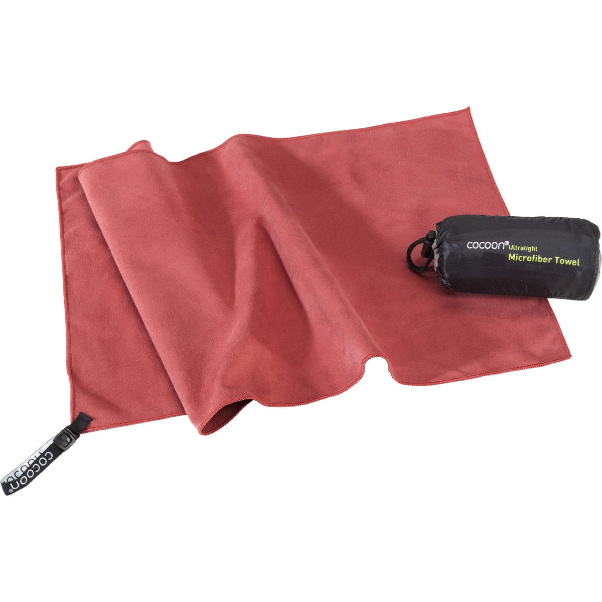 COCOON Towel Ultralight Gr. XL - Mikrofaser-Handtuch marsala red - Bild 2