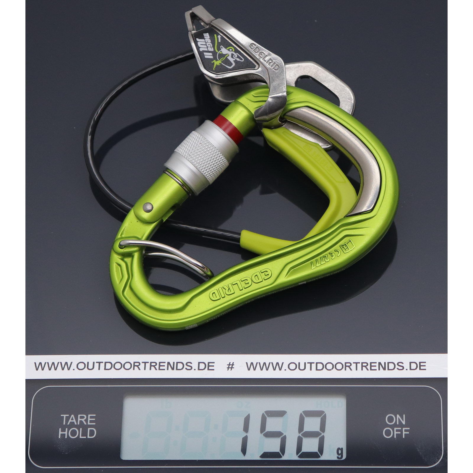 Edelrid Mega Jul II Belay Kit Bulletproof Screw - Sicherungsset - Bild 2