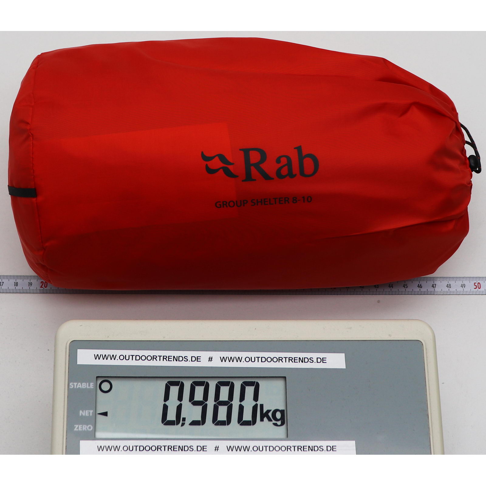 Rab Group Shelter 8-10 Person - Notzelt orange - Bild 2