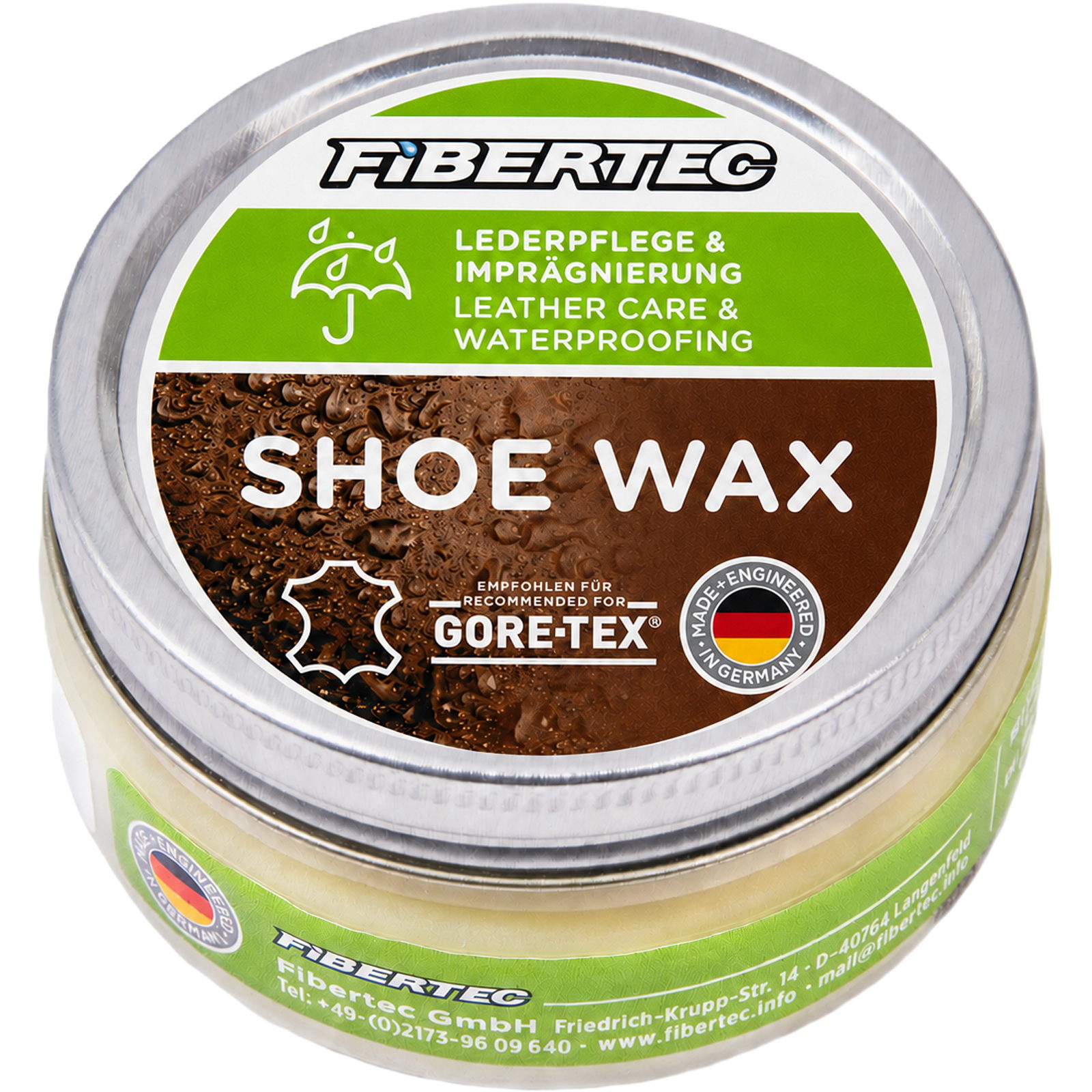 FIBERTEC Shoe Wax 100 ml - Schuhpflegemittel - Bild 1