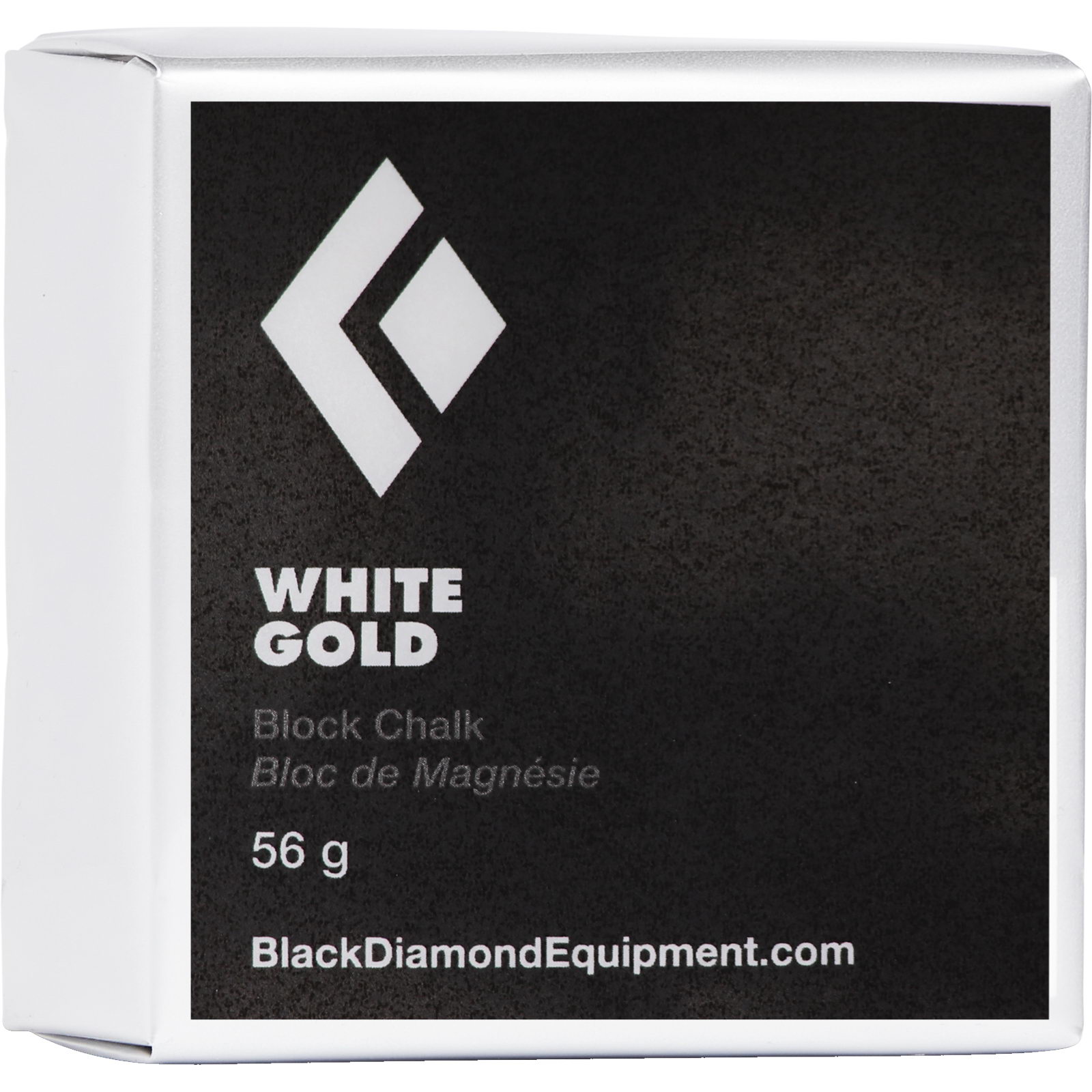 Black Diamond Solid White Gold Chalk - 56 g Block - Bild 1