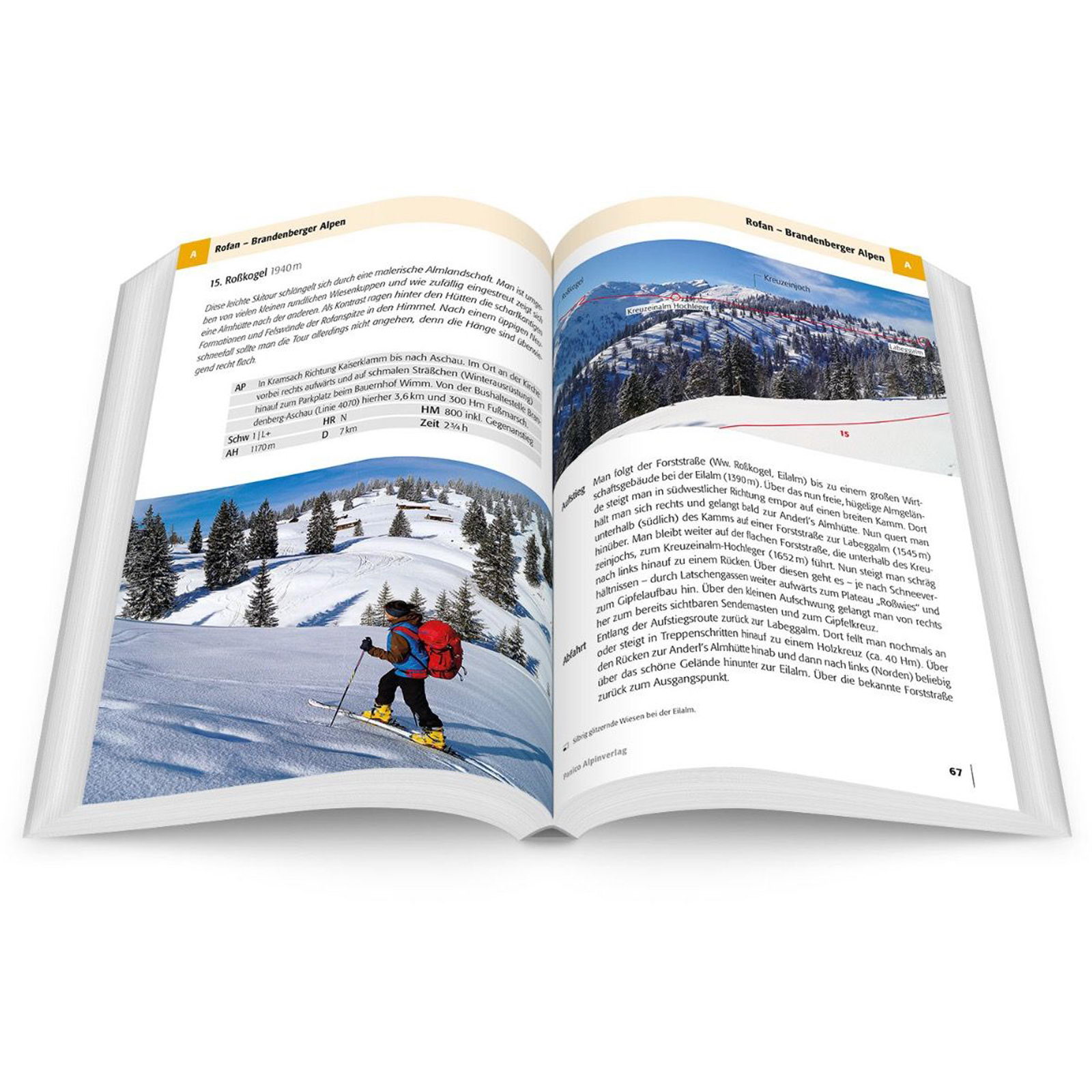 Panico Verlag Karwendel-Rofan-Wetterstein - Skitourenführer - Bild 7