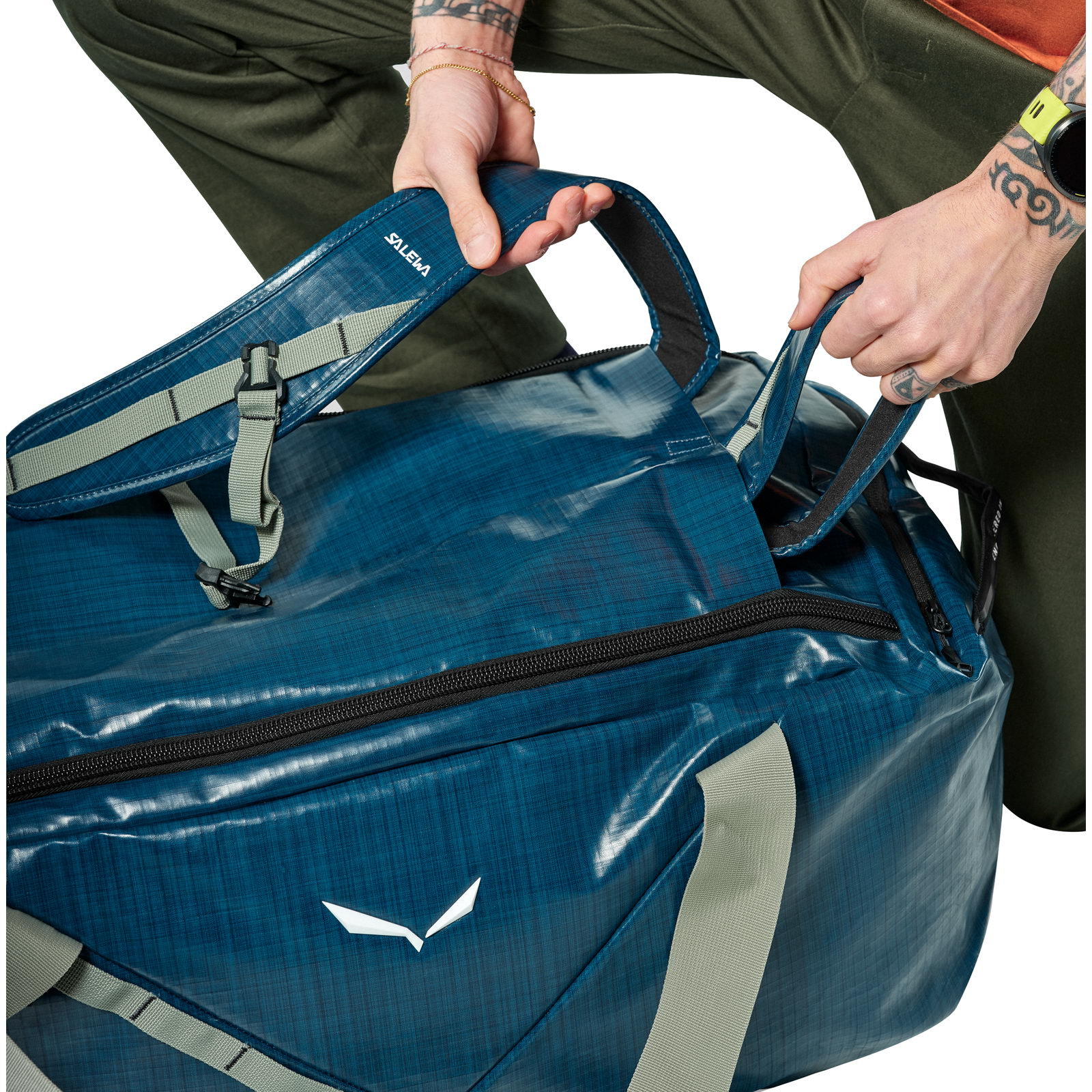 Salewa Discovery Duffle M - Reisetasche pond - Bild 7