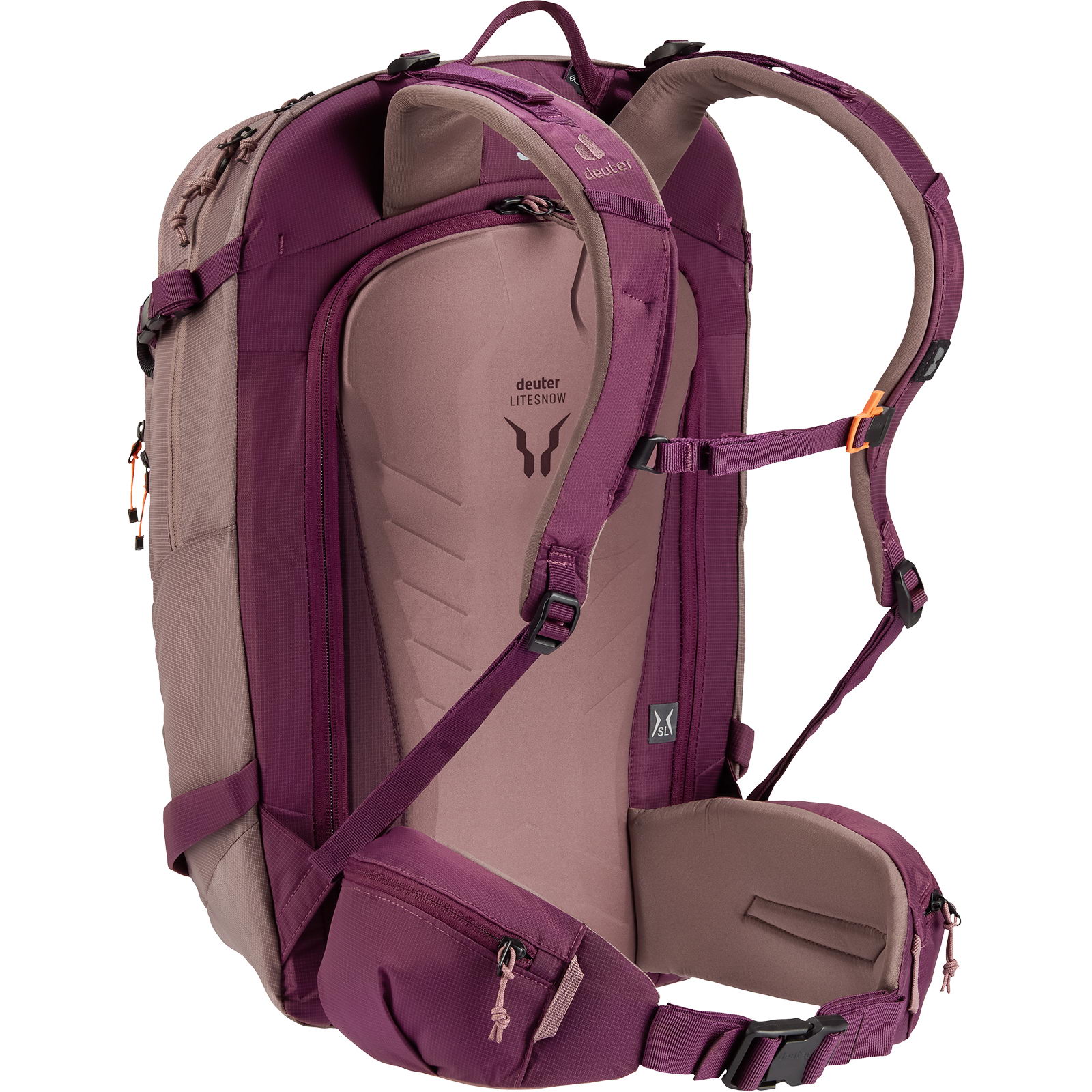deuter Freerider 22 SL - Skitourenrucksack ashrose-cassis - Bild 4