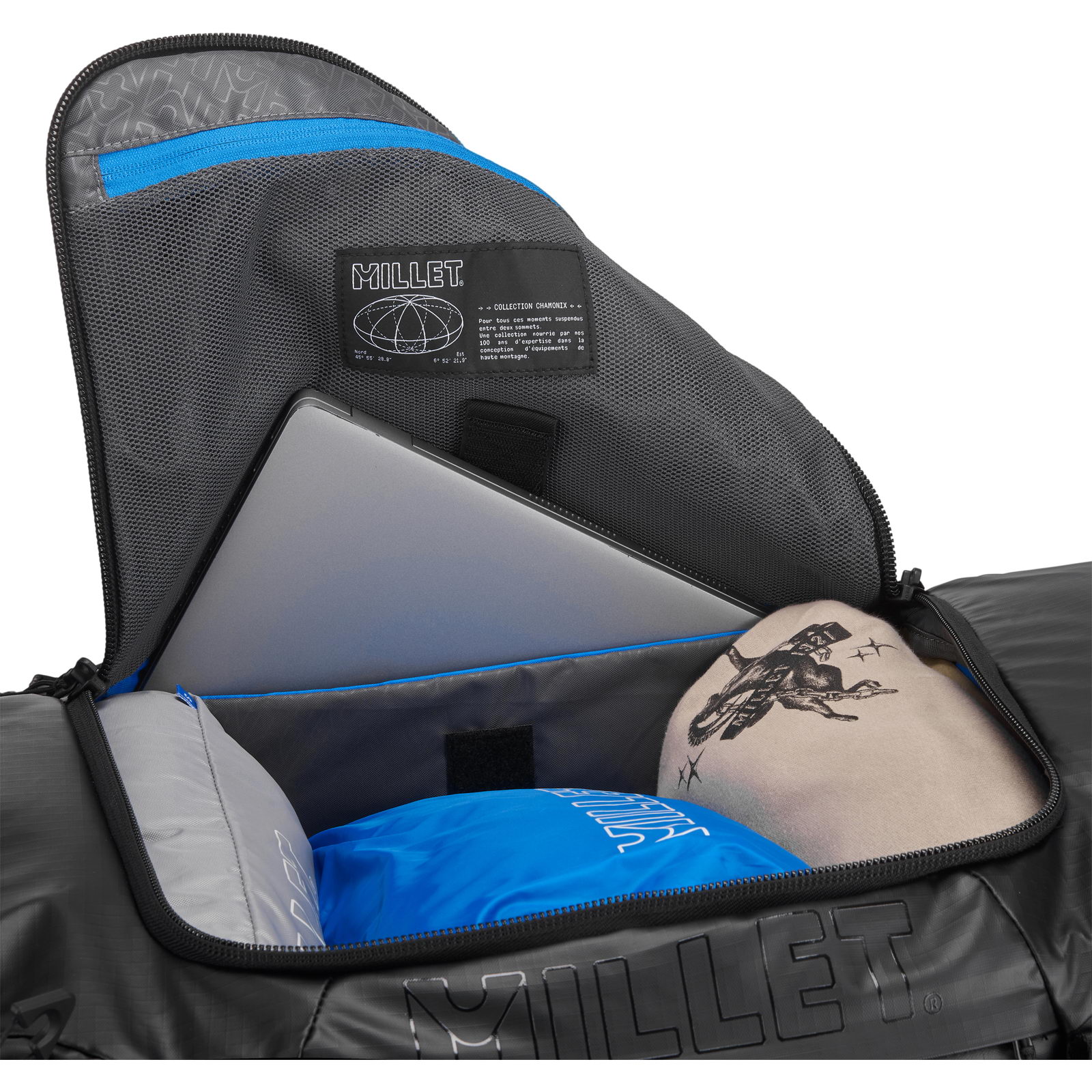 MILLET Chamonix Duffle 60+15 - Reisetasche black - Bild 6
