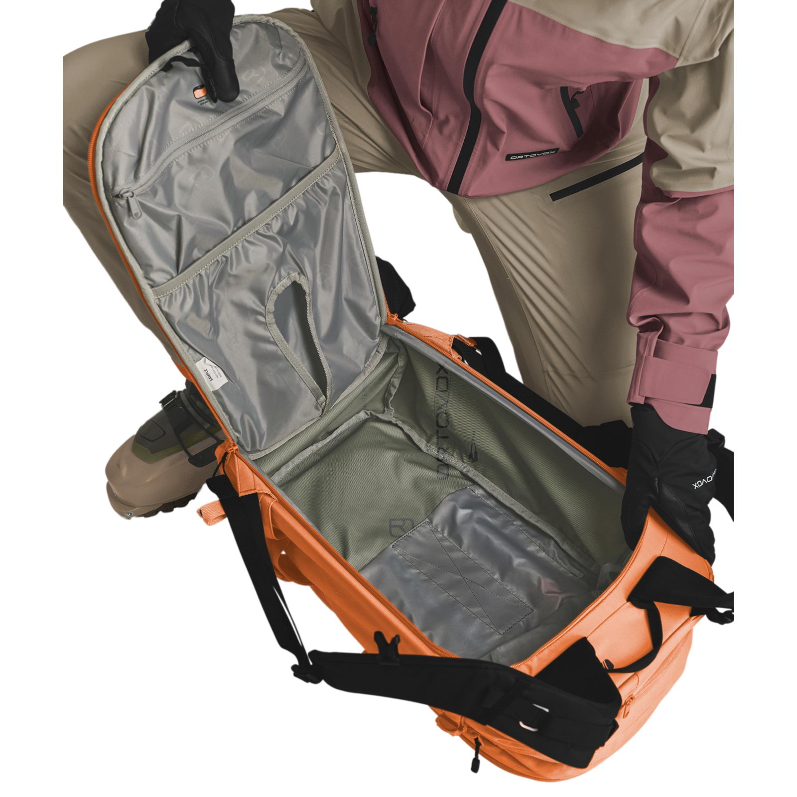Ortovox Haute Route 30 S - Skitourenrucksack faded tangerine - Bild 3