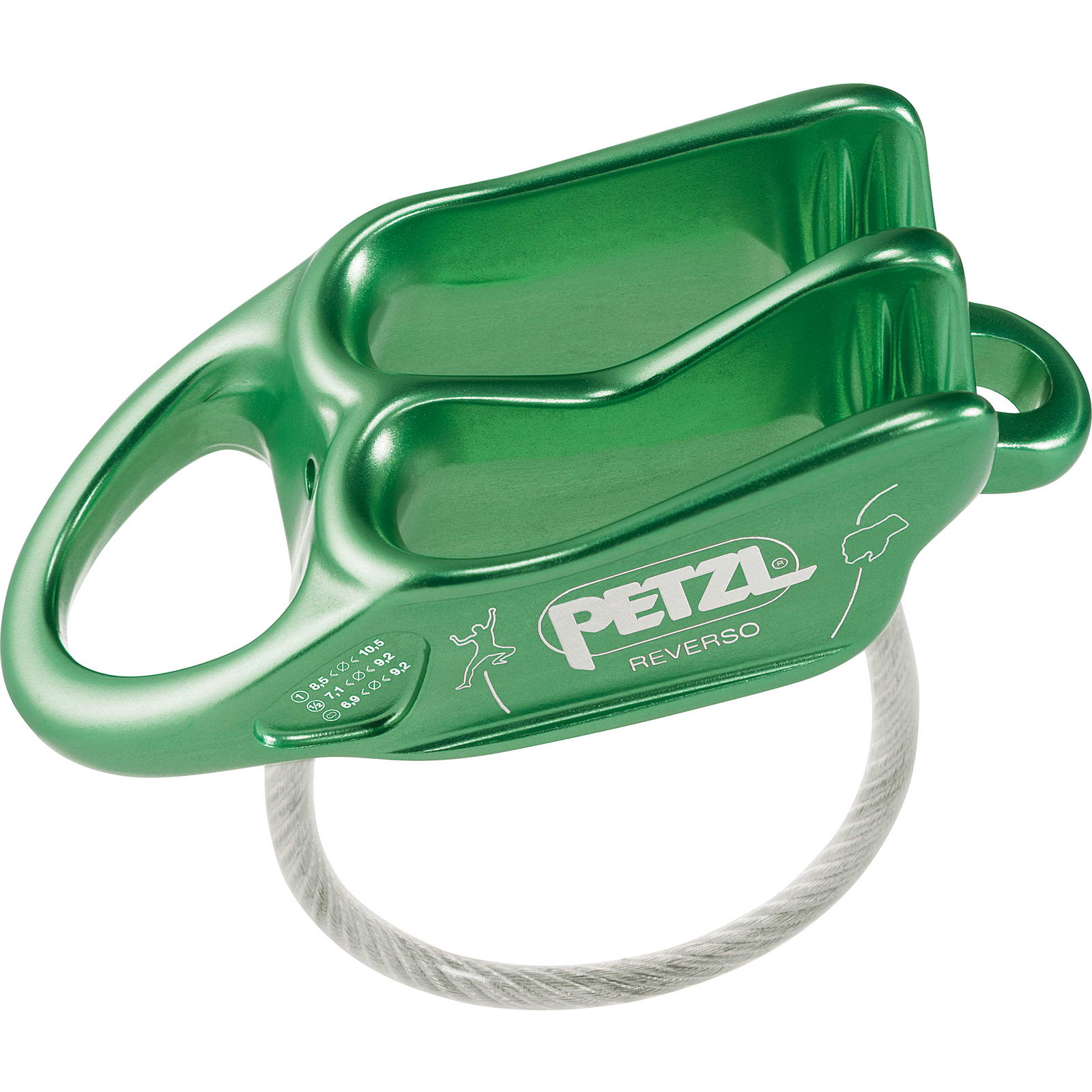 Petzl Reverso - Sicherungs- und Abseilgerät green - Bild 2