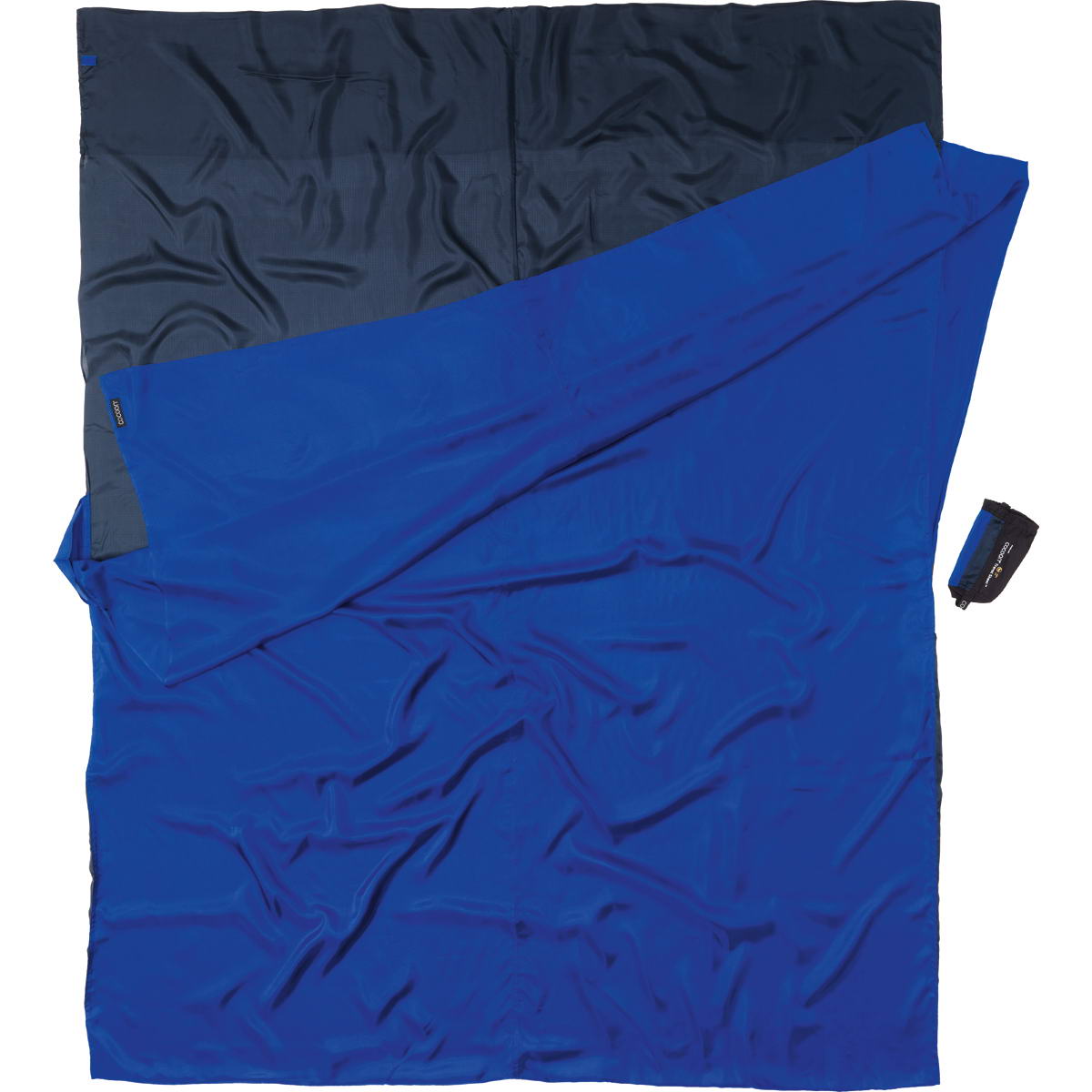 COCOON Silk TravelSheet Double Size tuareg-ultramarine blue - Bild 2