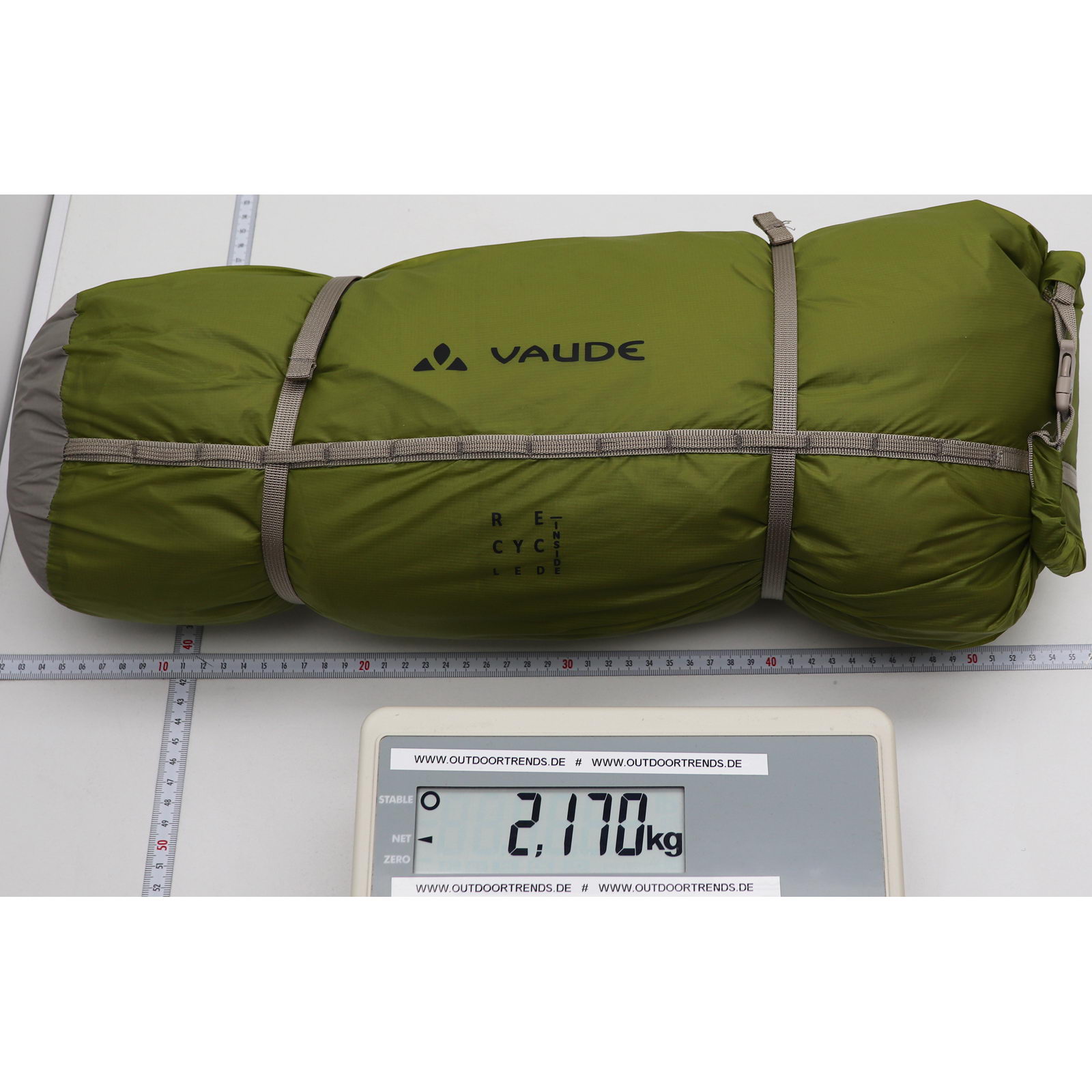 VAUDE Ultralight Space 3P - Zelt wild lime - Bild 11