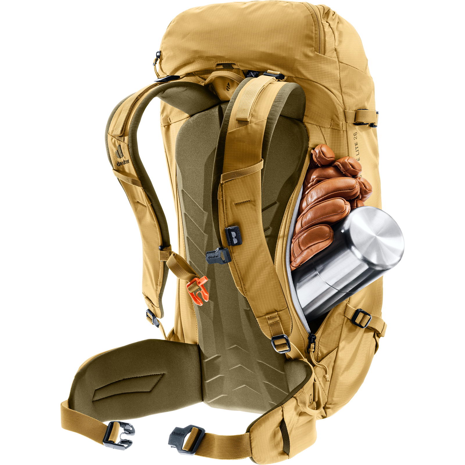deuter Freescape Lite 26 - Skitourenrucksack savanna-nori - Bild 7