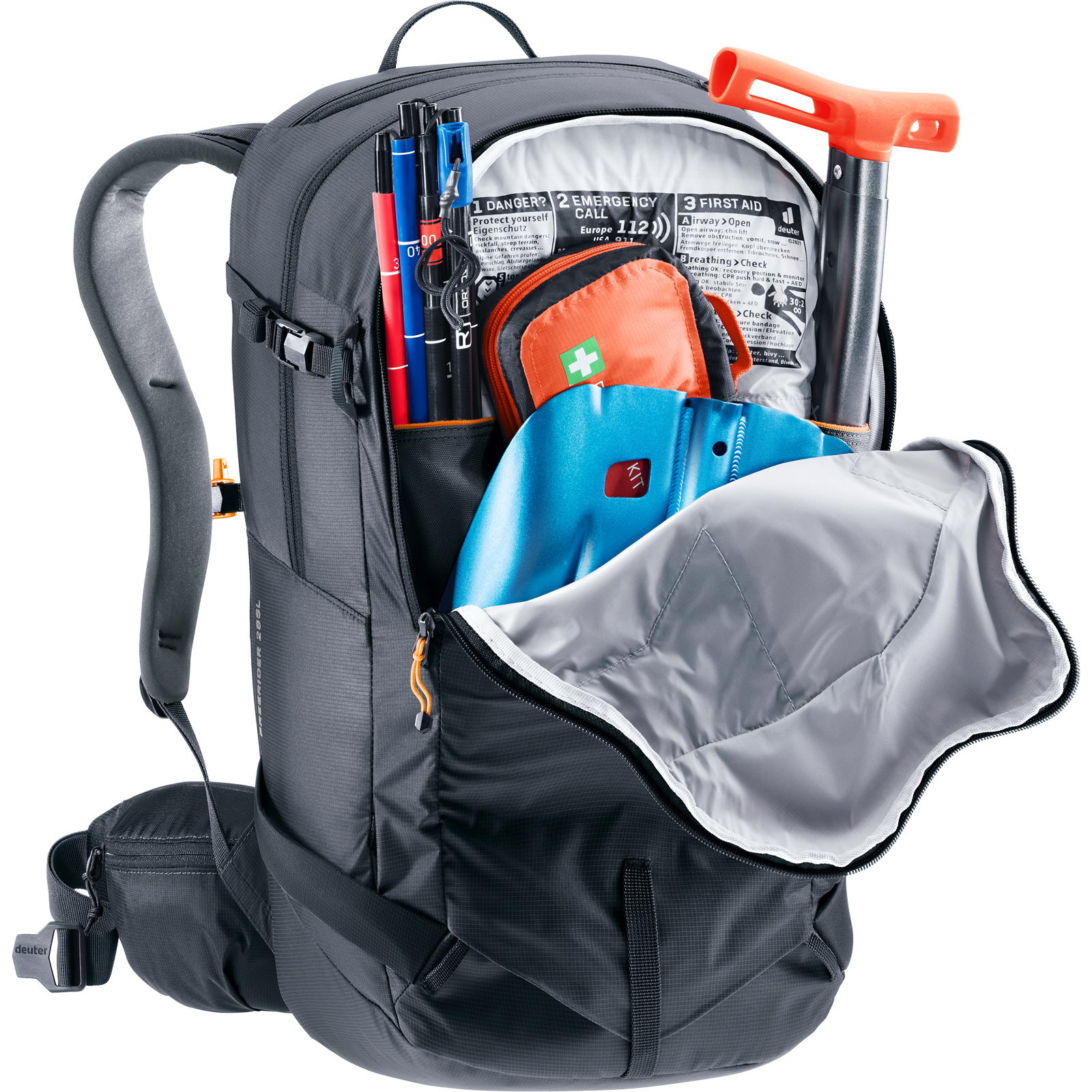 deuter Freerider 28 SL - Skitourenrucksack black - Bild 20