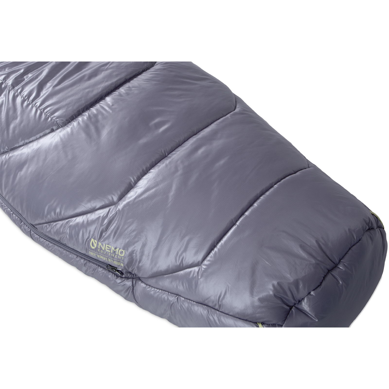 NEMO Forte Women 20 - Kunstfaser-Schlafsack quicksilver-aluminum - Bild 10