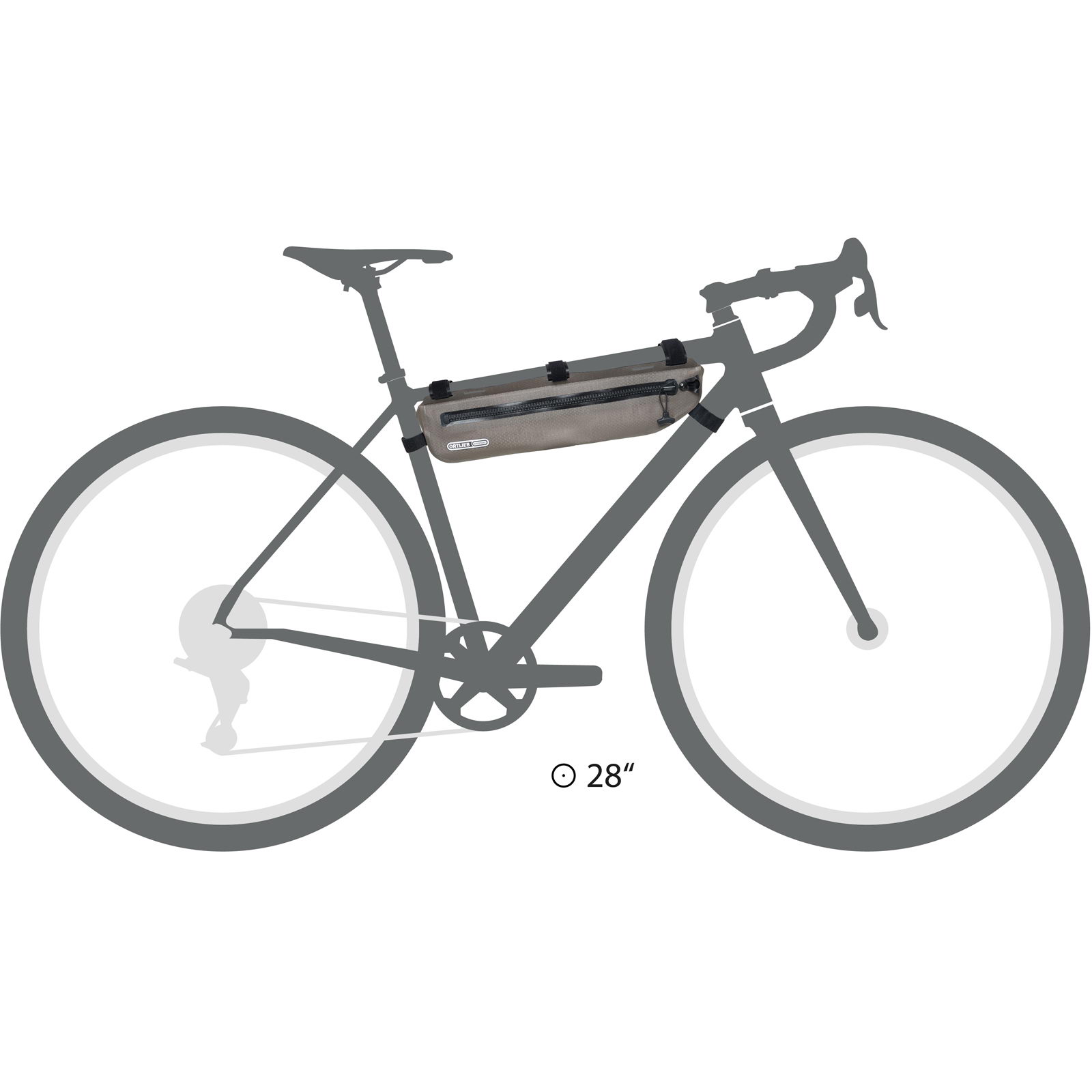 ORTLIEB Frame-Pack Toptube 4L - Rahmentasche dark sand - Bild 10