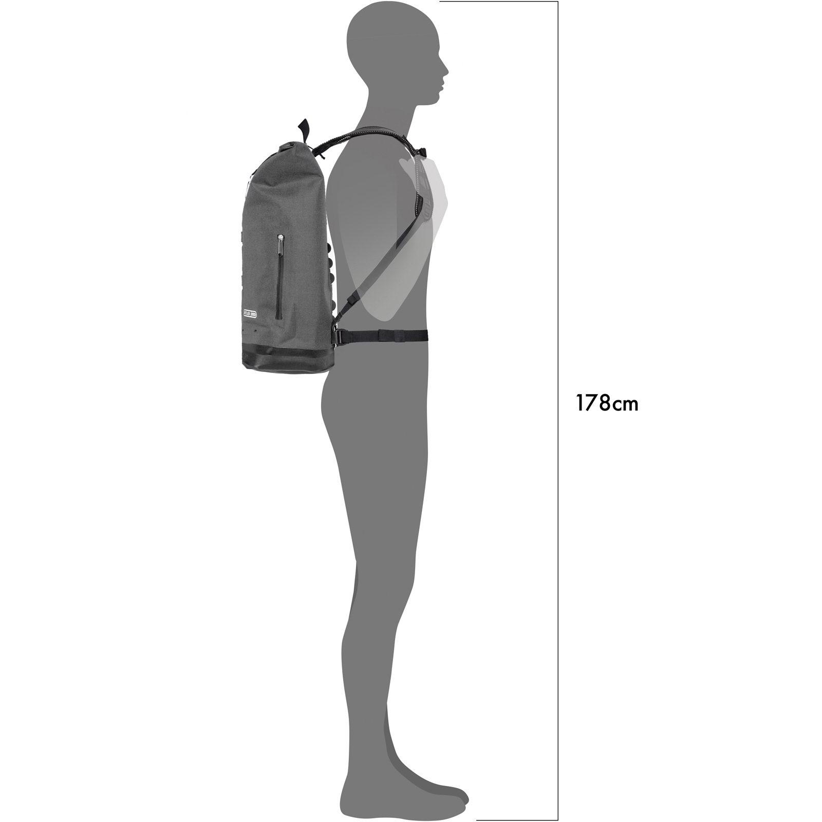 ORTLIEB Commuter-Daypack Urban 27L - Tagesrucksack pepper - Bild 3