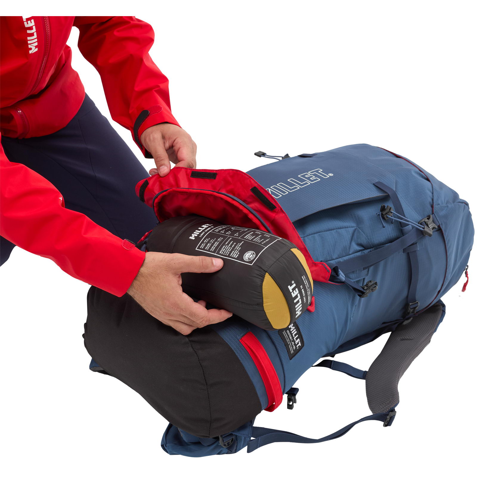 MILLET Peuterey 45+10 - Alpinrucksack dark denim - Bild 3