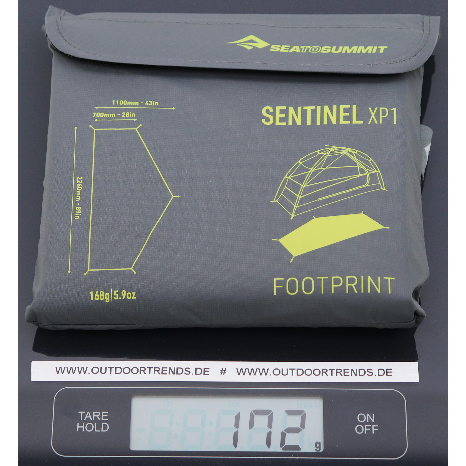 Sea to Summit Lightfoot Footprint Sentinel XP1 - Zeltunterlage - Bild 2