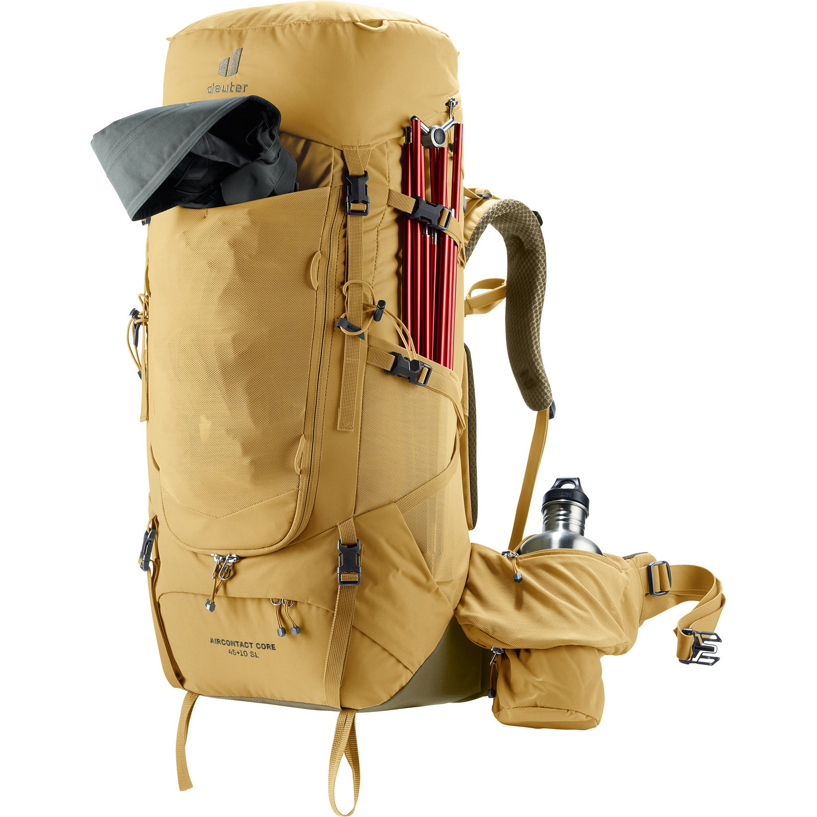 deuter Aircontact Core 45+10 SL - Trekkingrucksack savanna-nori - Bild 35