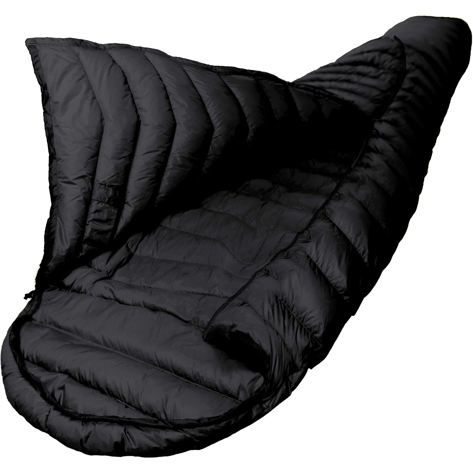 Grüezi Bag DownWool Extreme Light 2.0 - Daunen- & Wollschlafsack black edition - Bild 4