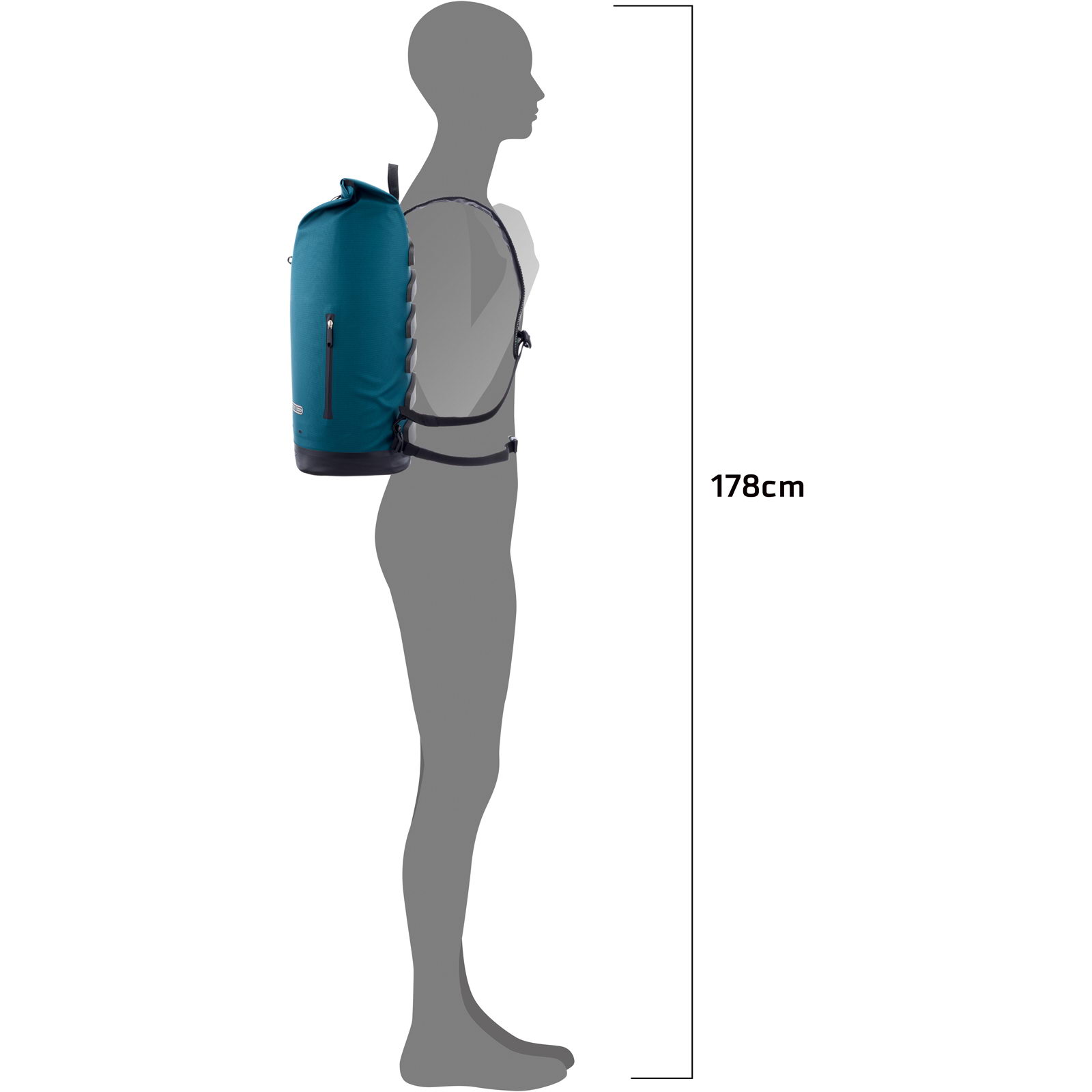 ORTLIEB Commuter-Daypack 27L - Tagesrucksack petrol - Bild 16