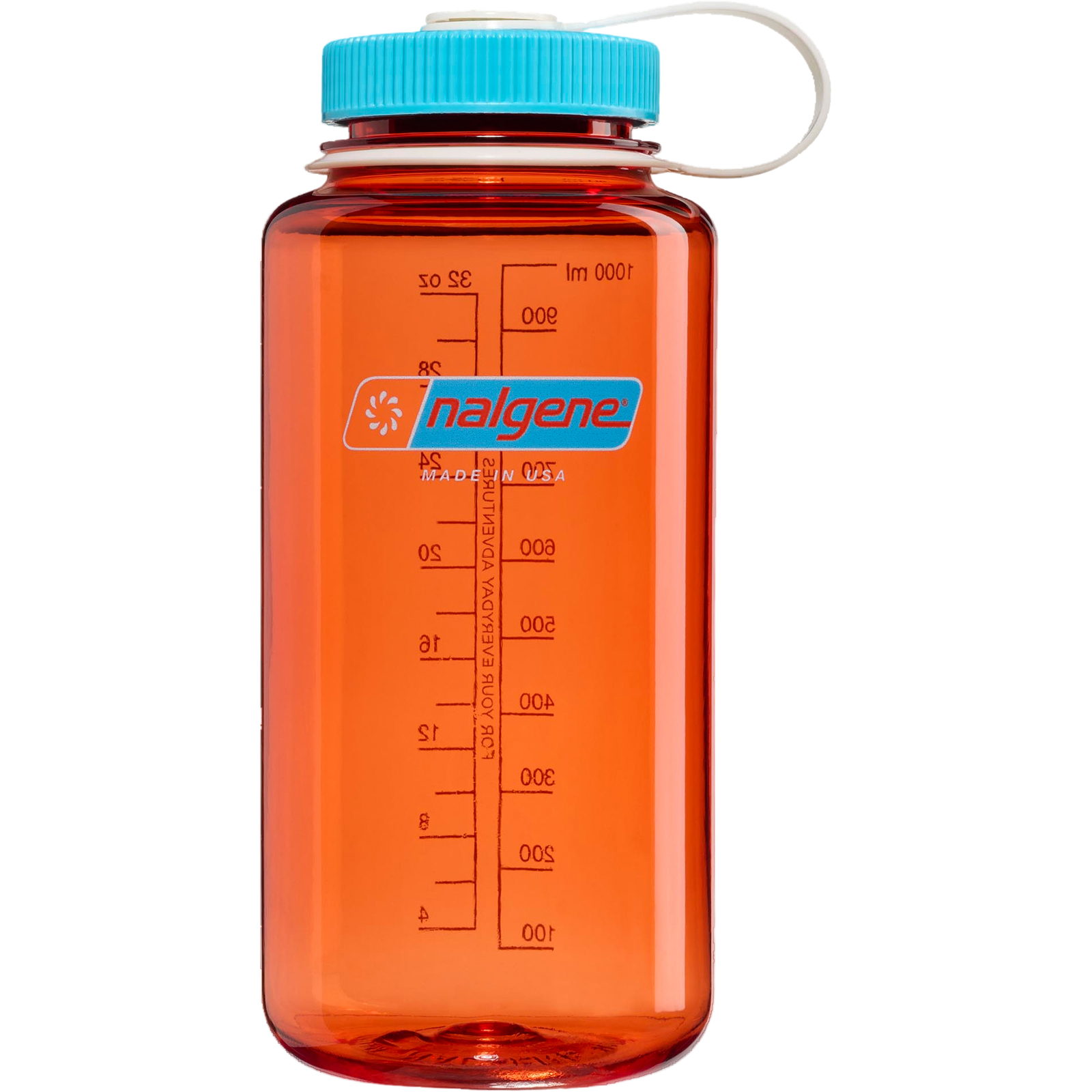 Nalgene Weithals Trinkflasche 1,0 Liter flame-blue atoll - Bild 136