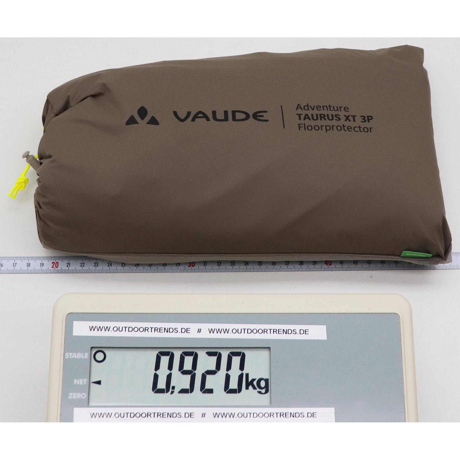VAUDE Floorprotector Adventure Taurus XT 3P - Zeltunterlage bark - Bild 4