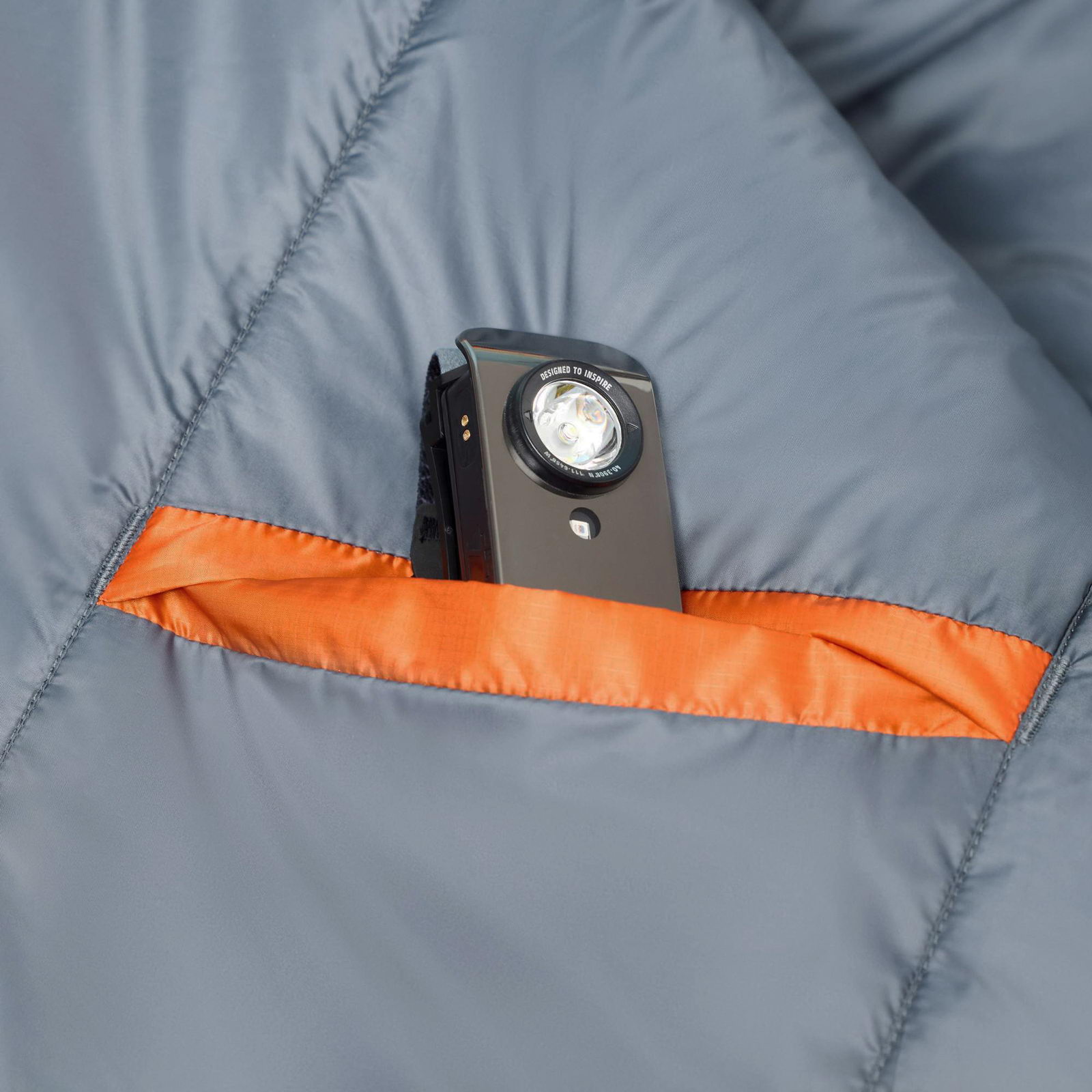 Marmot Trestles Elite 0 - Kunstfaserschlafsack tangelo-steel onyx - Bild 5