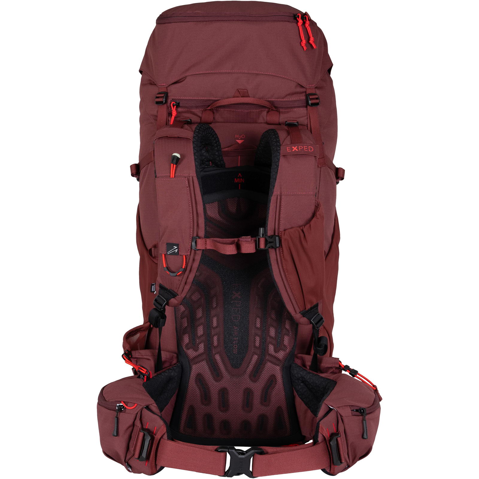 EXPED Ridgeline 55 - Trekkingrucksack dark henna - Bild 4