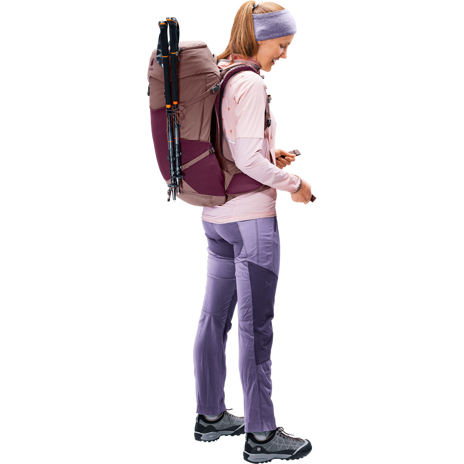 deuter Futura Pro 30 SL - Wanderrucksack cassis-ashrose - Bild 36