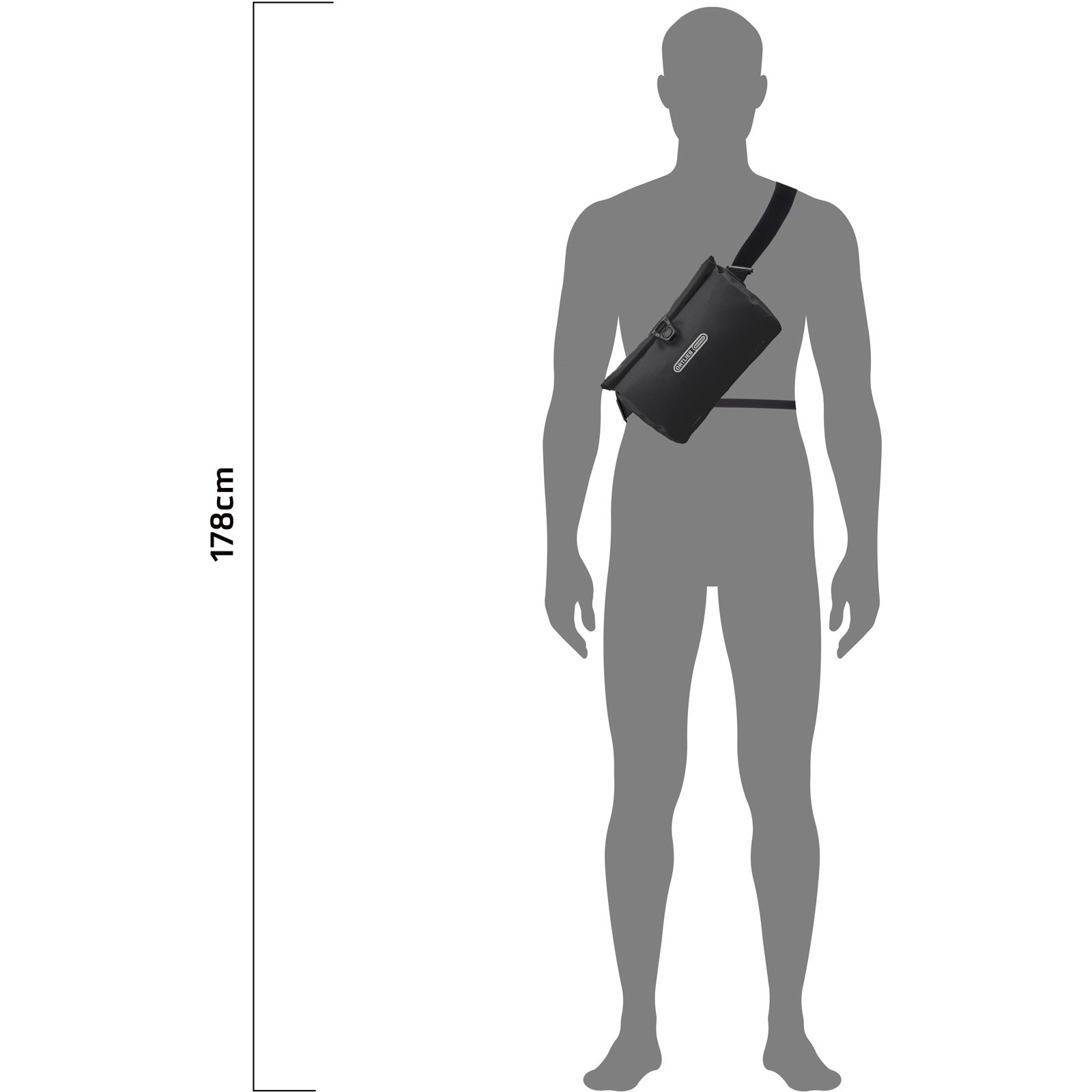 ORTLIEB Velo-Sling Flex 2,5L - Lenkertasche black - Bild 4