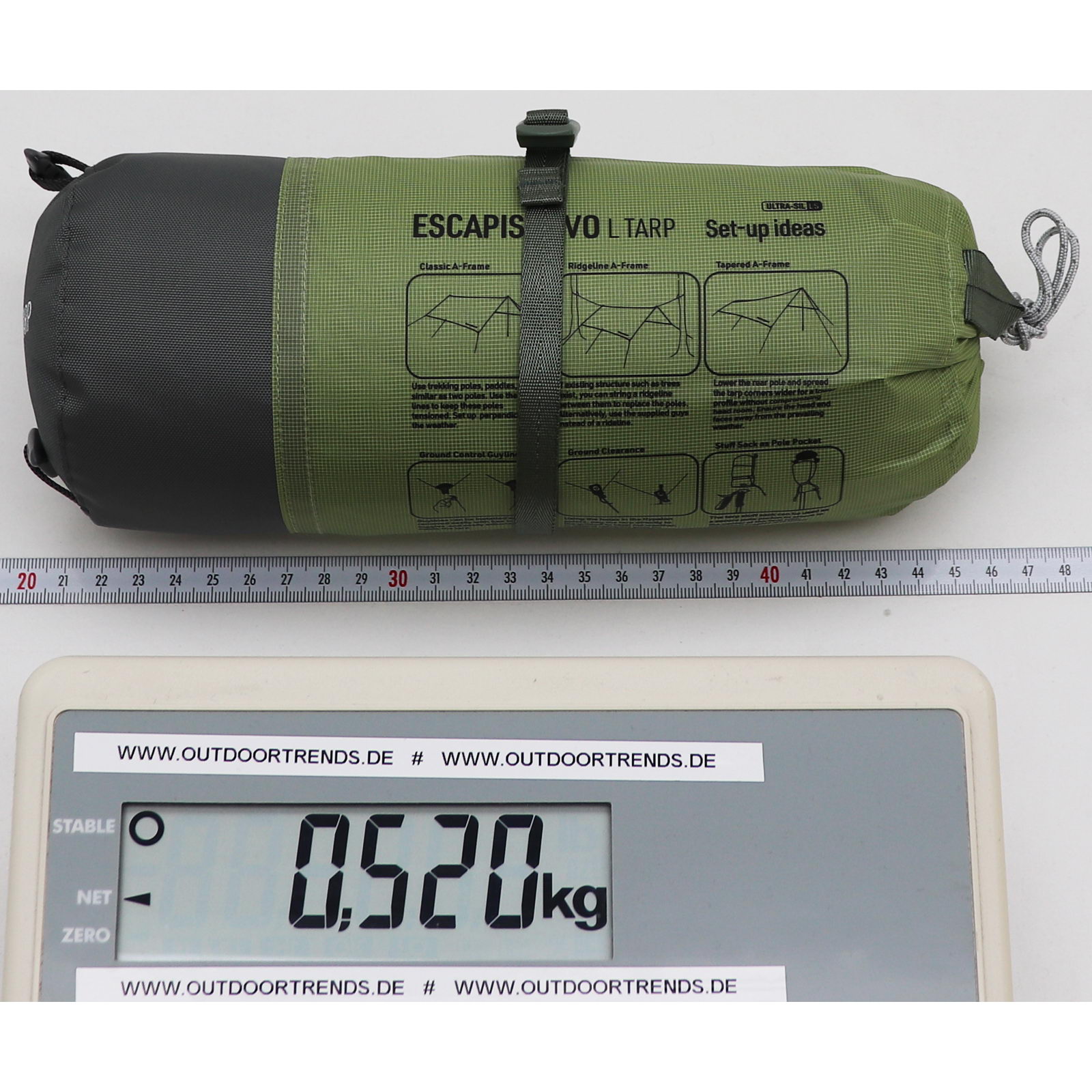 Sea to Summit Escapist Evo Tarp Large - Tarp tarragon - Bild 4