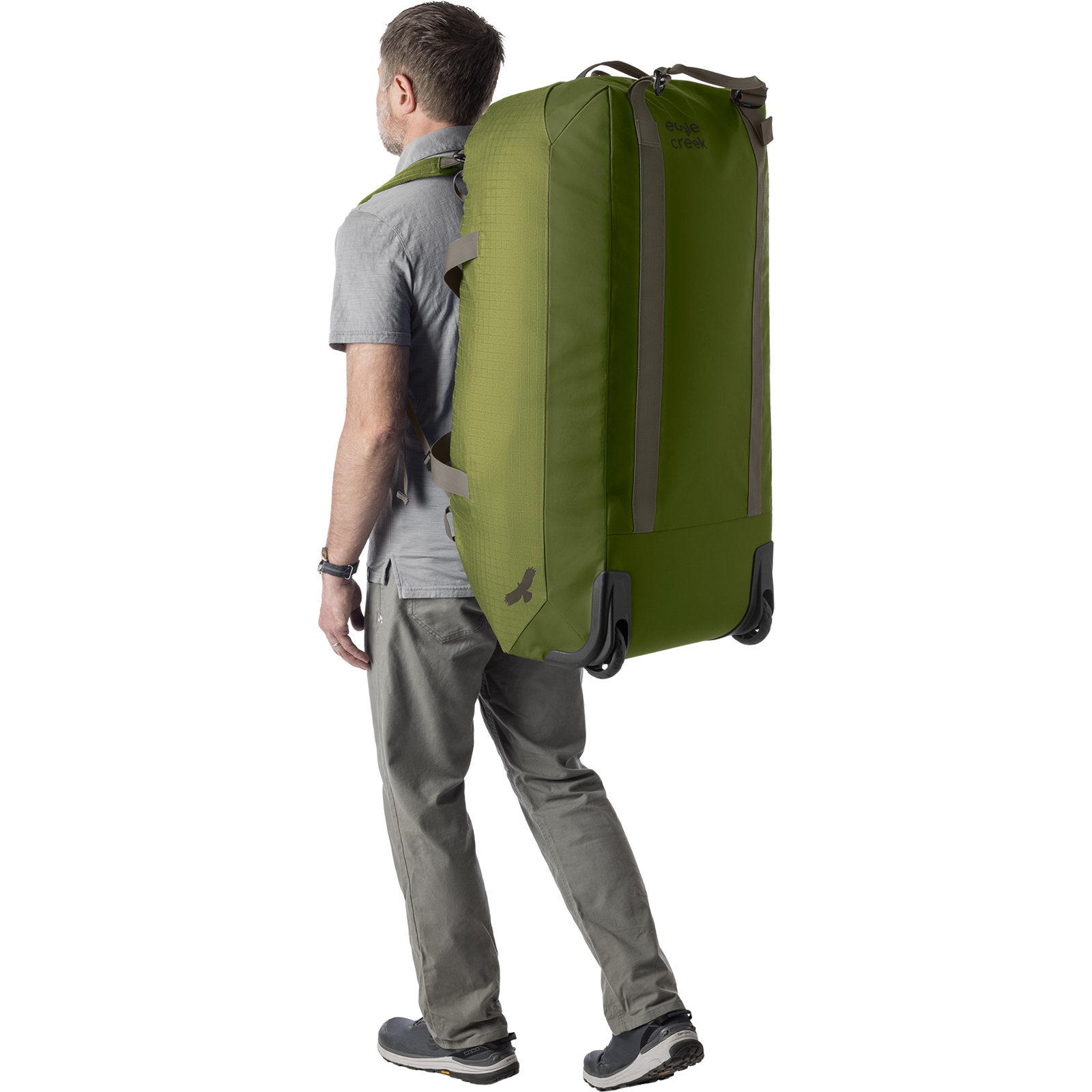 Eagle Creek No Matter What Rolling Duffel 120L - Rollen-Reisetasche olive green - Bild 16