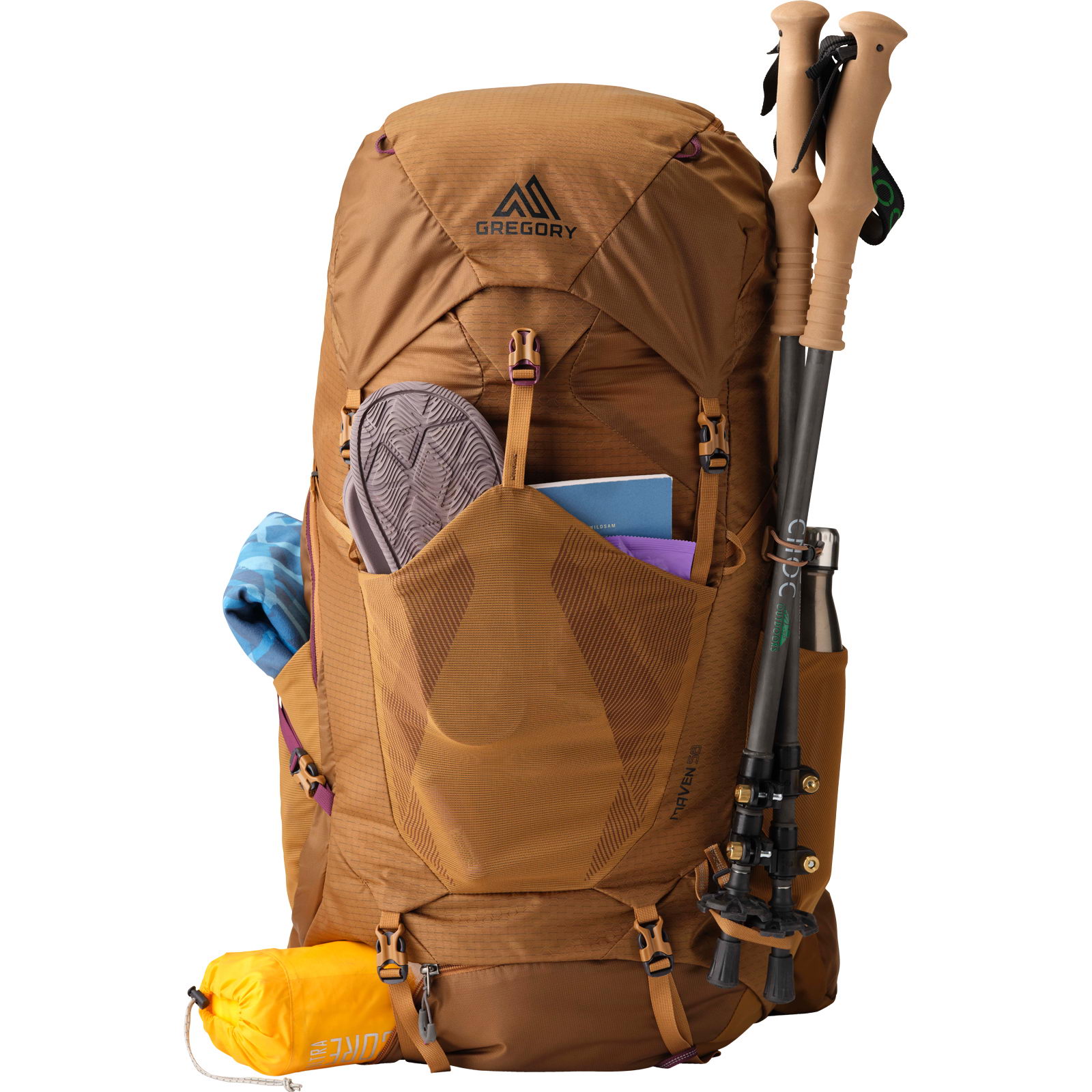 Gregory Women's Maven 58 RC - Wander- & Trekkingrucksack warm bronze - Bild 5