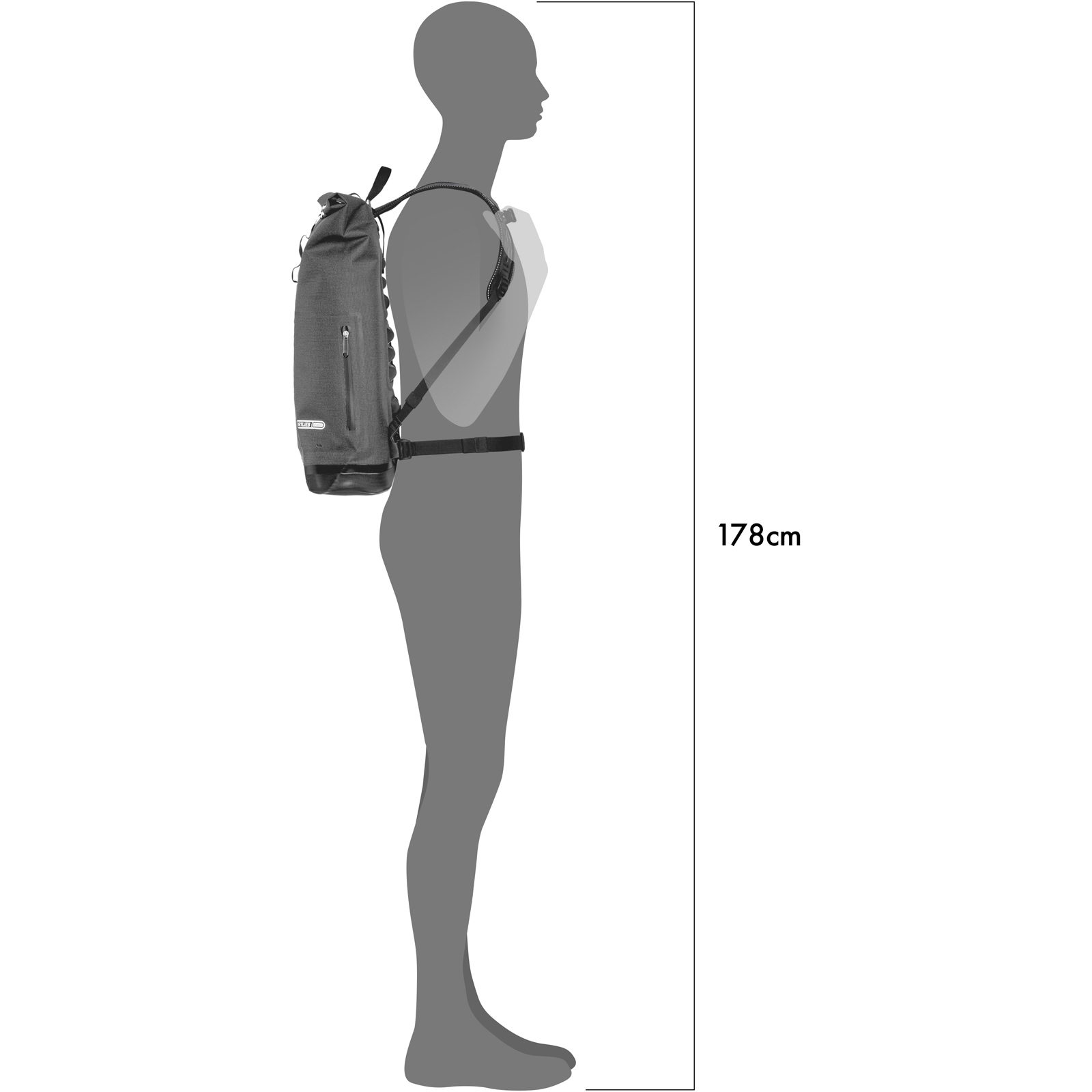 ORTLIEB COMMUTER-DAYPACK 21L Urban - Tagesrucksack pepper - Bild 3