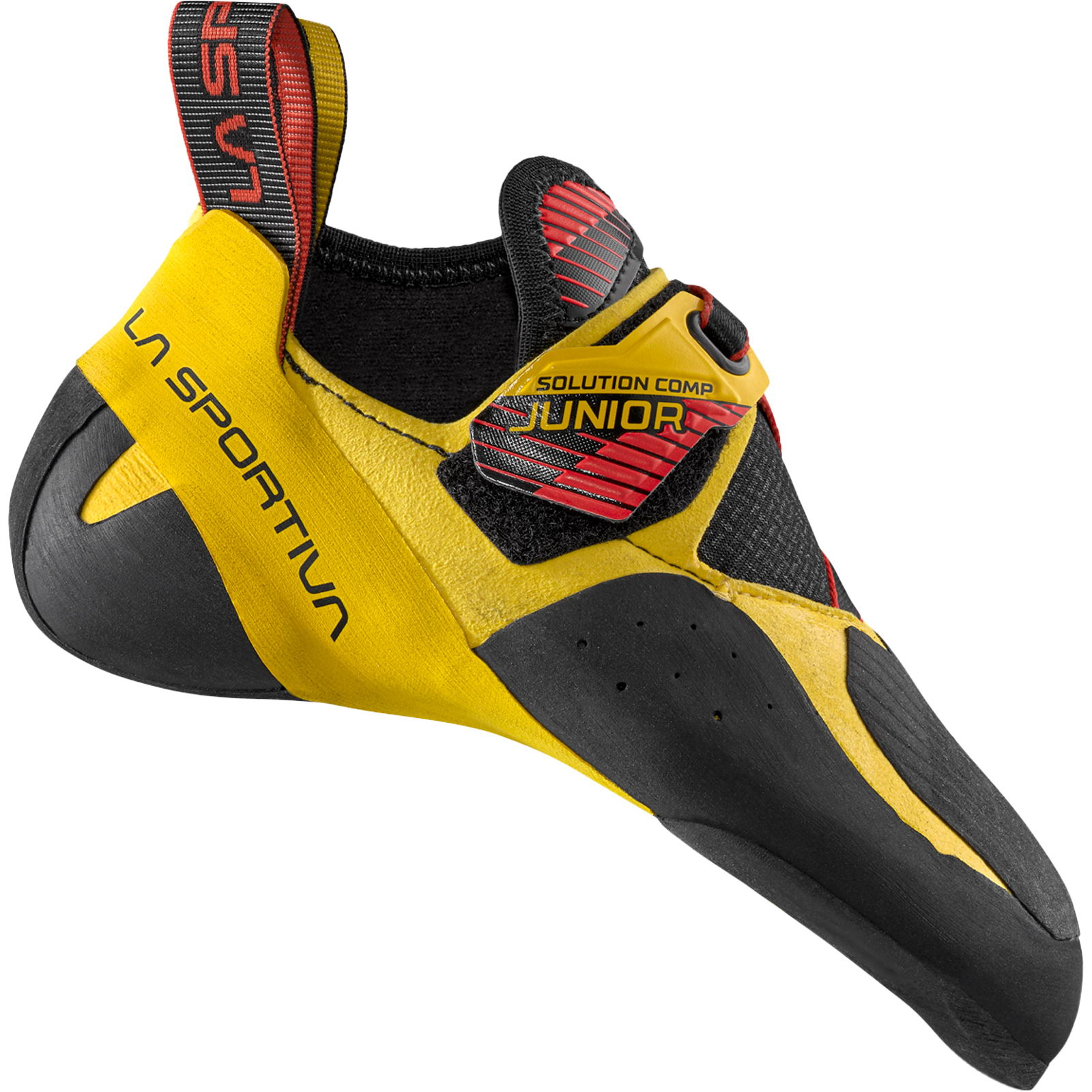 La Sportiva Solution Comp JR - Kinder- & Jugend-Kletterschuhe yellow-black - Bild 1