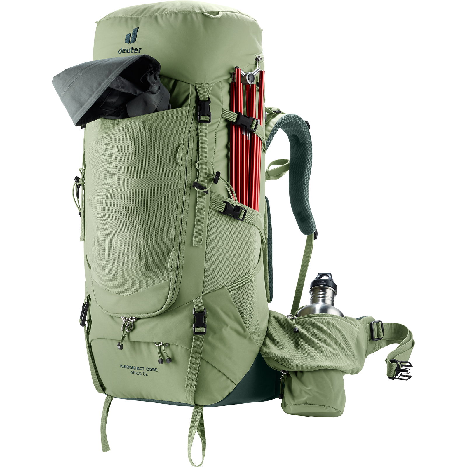 deuter Aircontact Core 45+10 SL - Trekkingrucksack grove-ivy - Bild 23