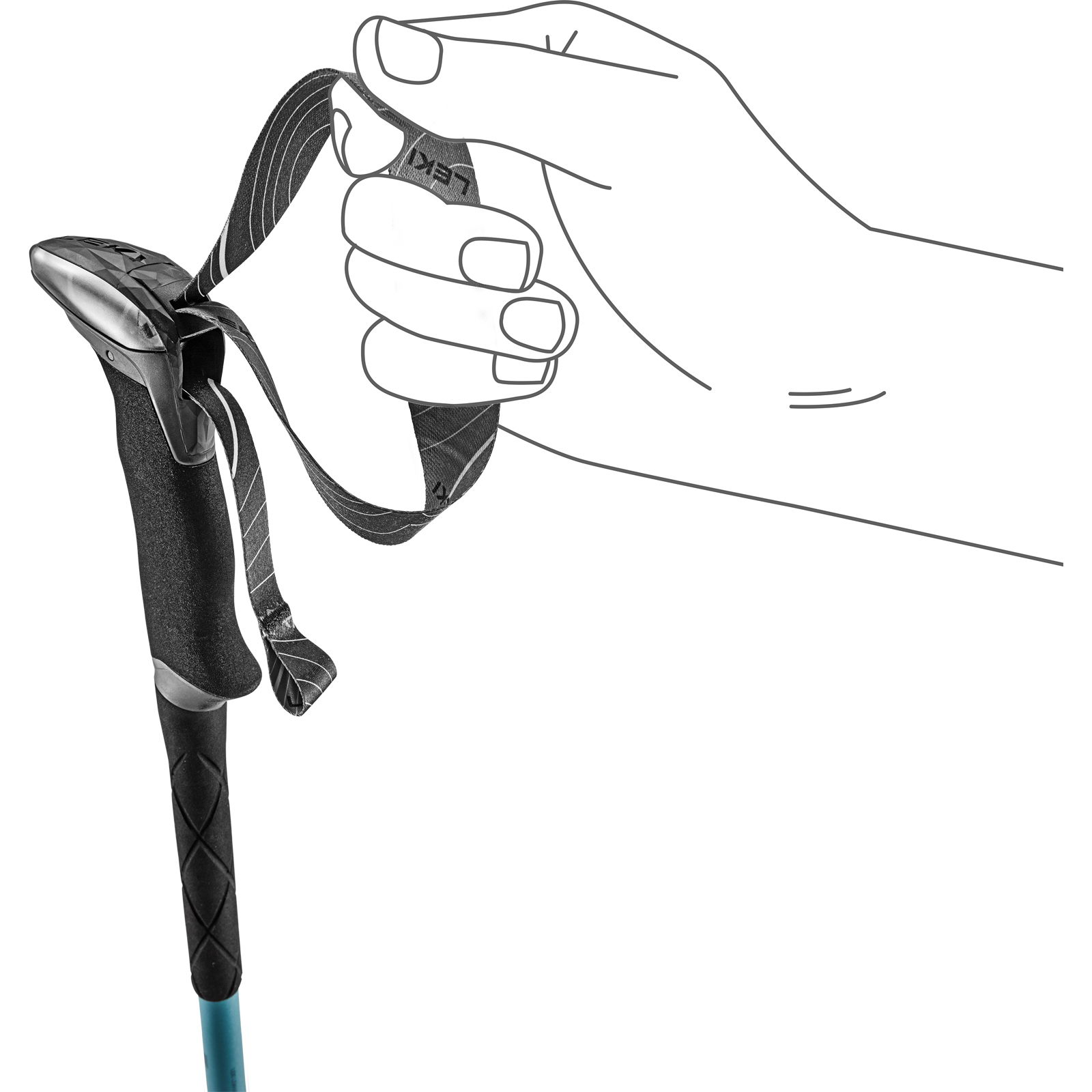 LEKI Makalu Lite AntiShock - Trekking-Stöcke - Bild 4