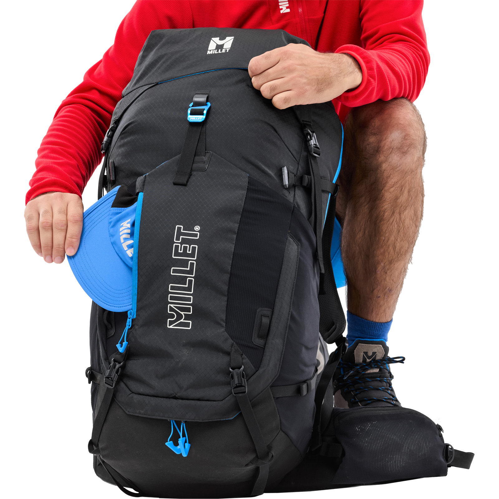 MILLET Ubic 55+15 - Wander- und Tourenrucksack e-black - Bild 4