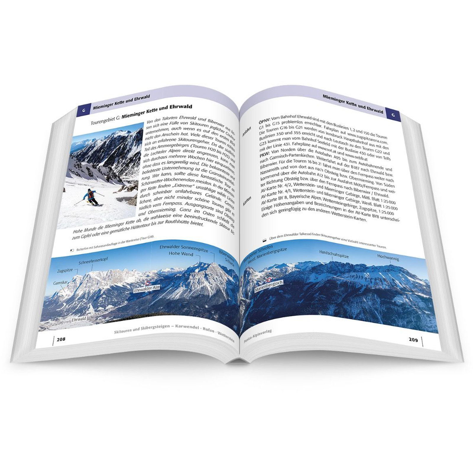 Panico Verlag Karwendel-Rofan-Wetterstein - Skitourenführer - Bild 12