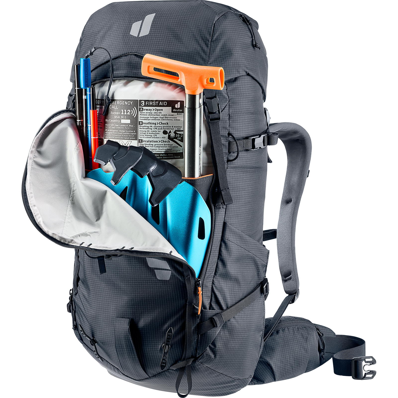 deuter Freescape Tour 38 SL - Skibergsteiger-Rucksack black - Bild 7