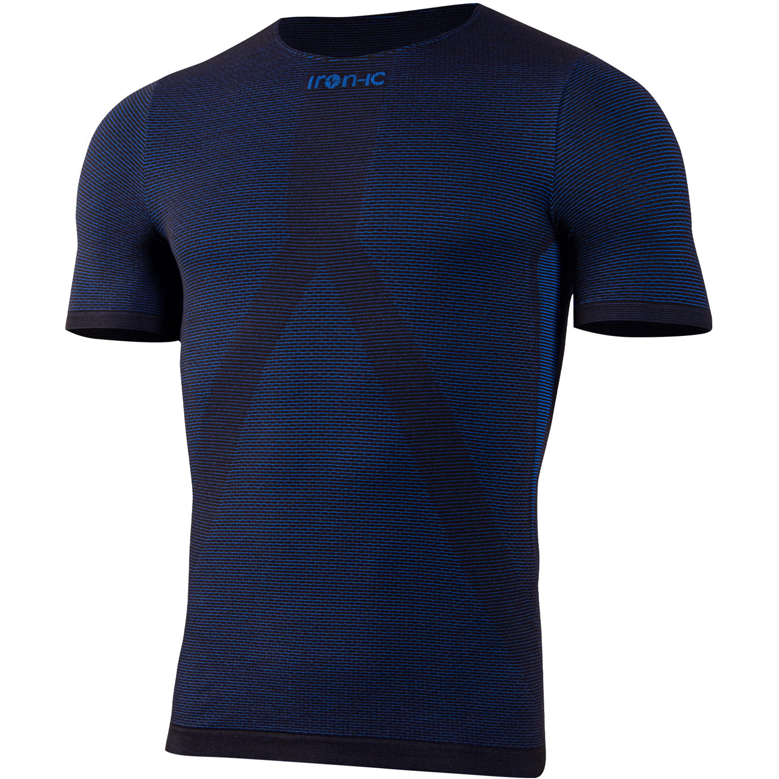 iron-ic Evonet Shortsleeve Unisex - Funktionsshirt black-blue - Bild 1