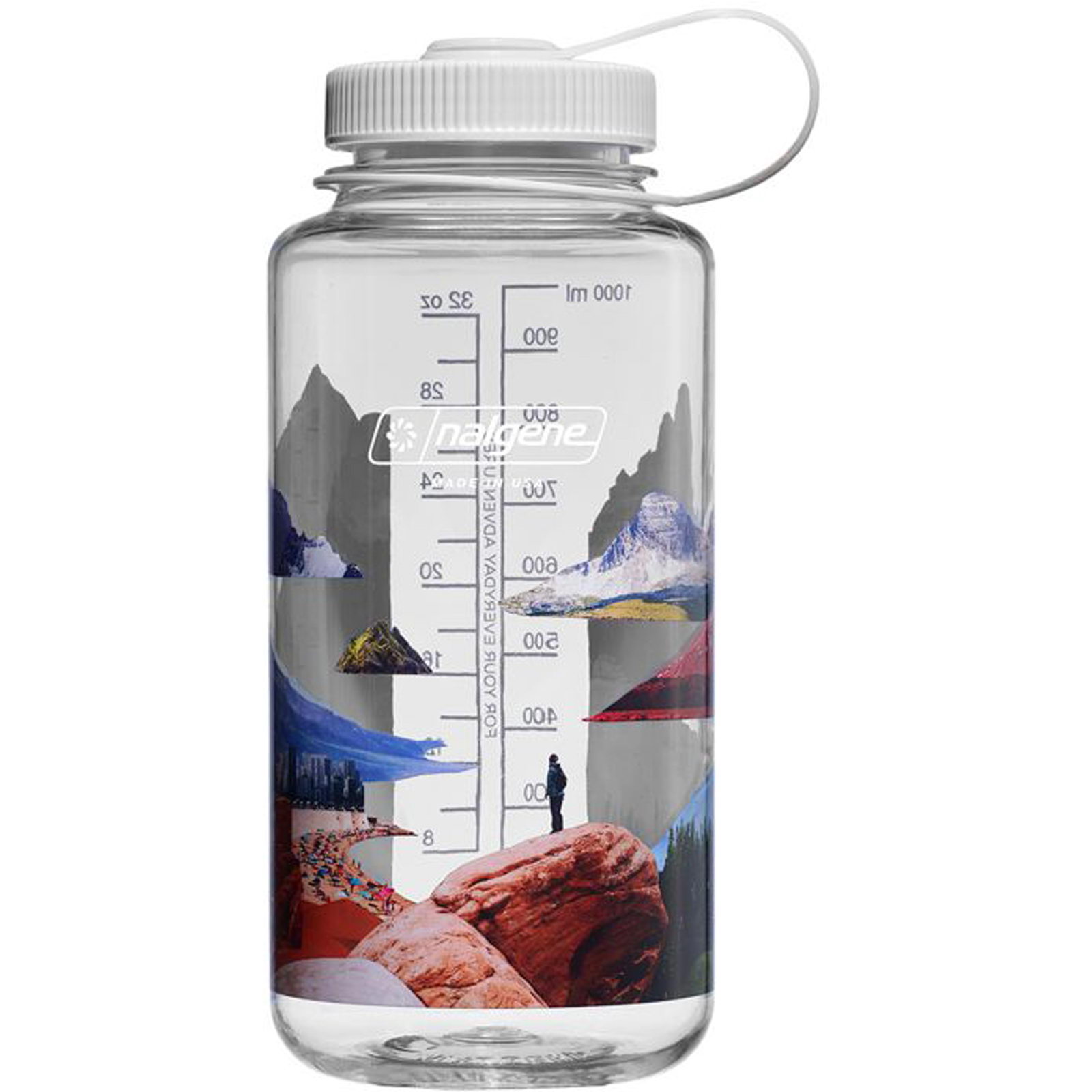Nalgene Weithals Trinkflasche 1,0 Liter mixed landscapes - Bild 125