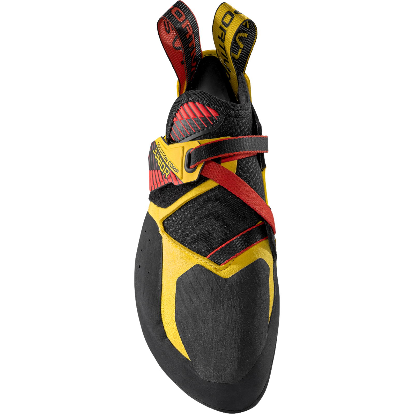 La Sportiva Solution Comp JR - Kinder- & Jugend-Kletterschuhe yellow-black - Bild 2
