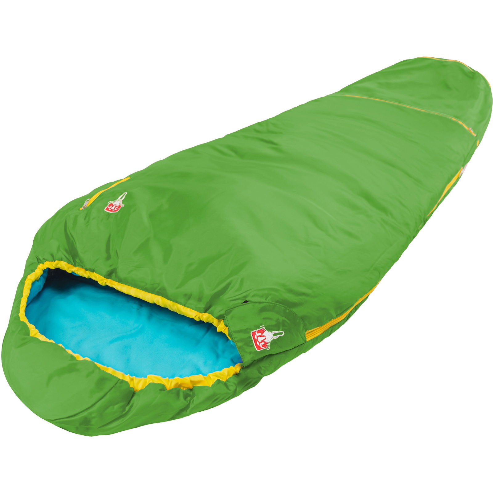 Grüezi Bag Kids Grow Colorful - Schlafsack für Kinder gecko green - Bild 24